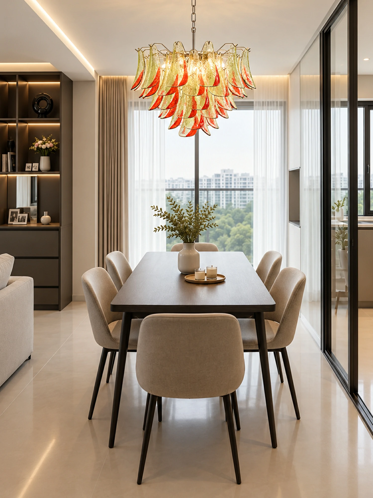 Marielle Glass Chandelier - Image 5
