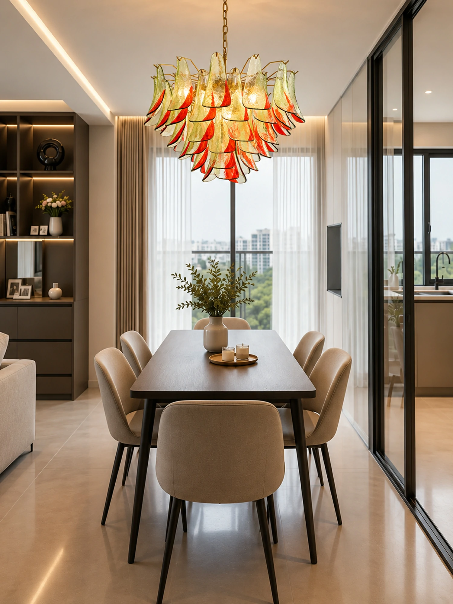 Marielle Glass Chandelier - Image 8