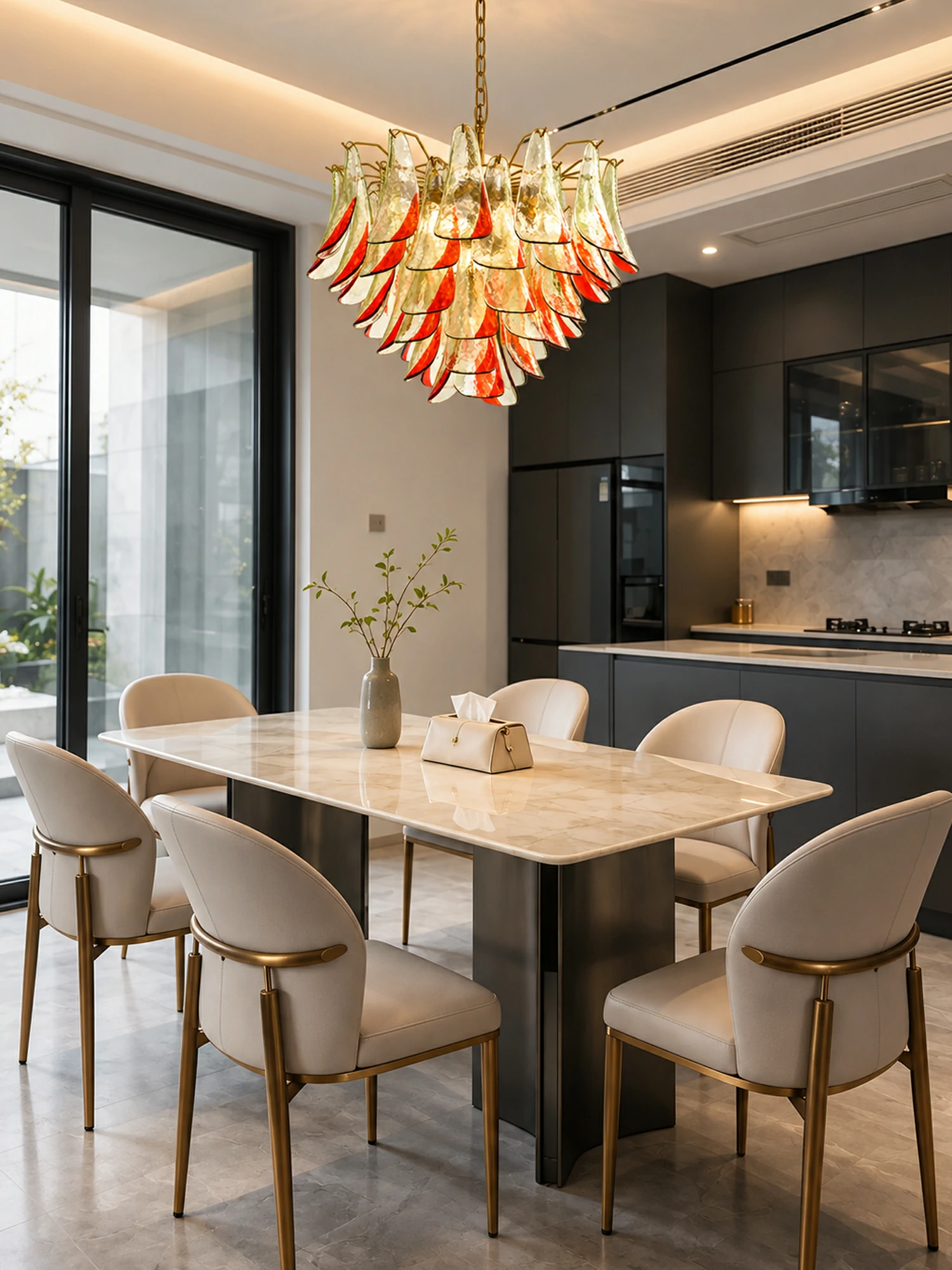 Marielle Glass Chandelier - Image 9