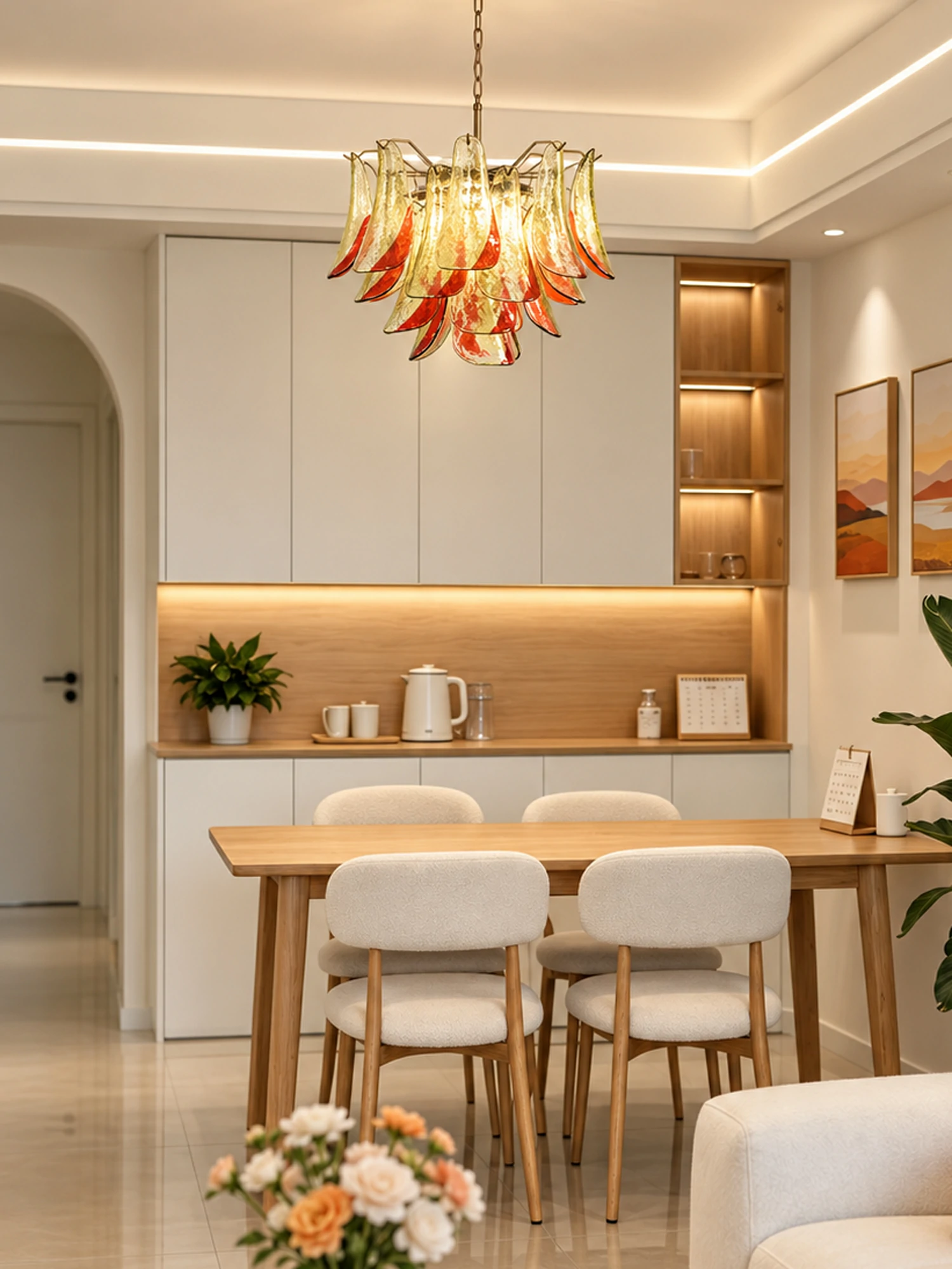 Marielle Glass Chandelier - Image 13