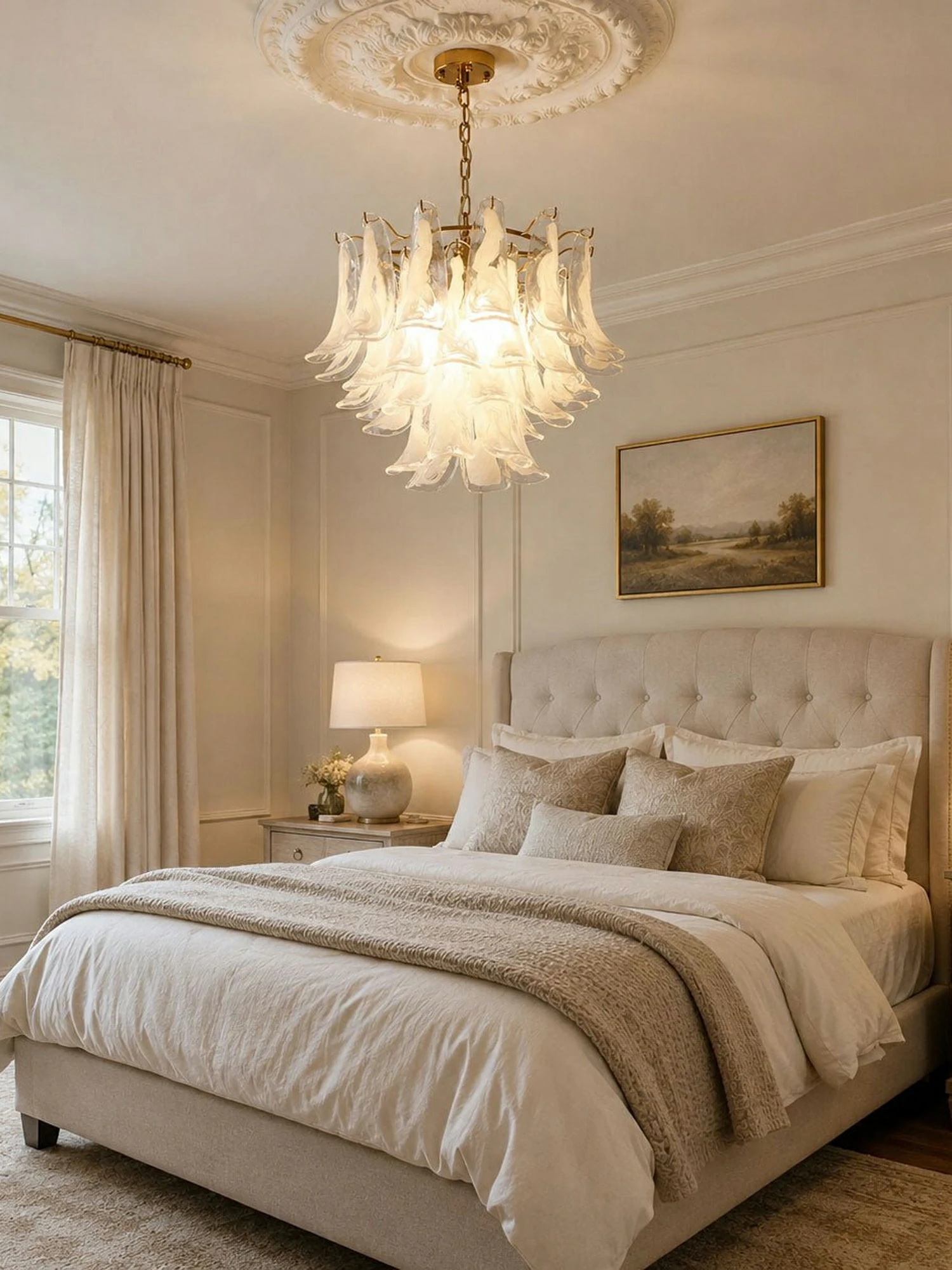 Murano Glass Leaf Chandelier - Image 19