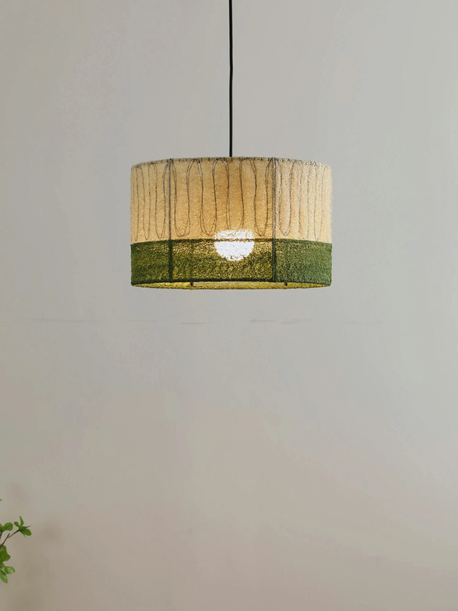 Natural Loofah Pendant Light - Image 23