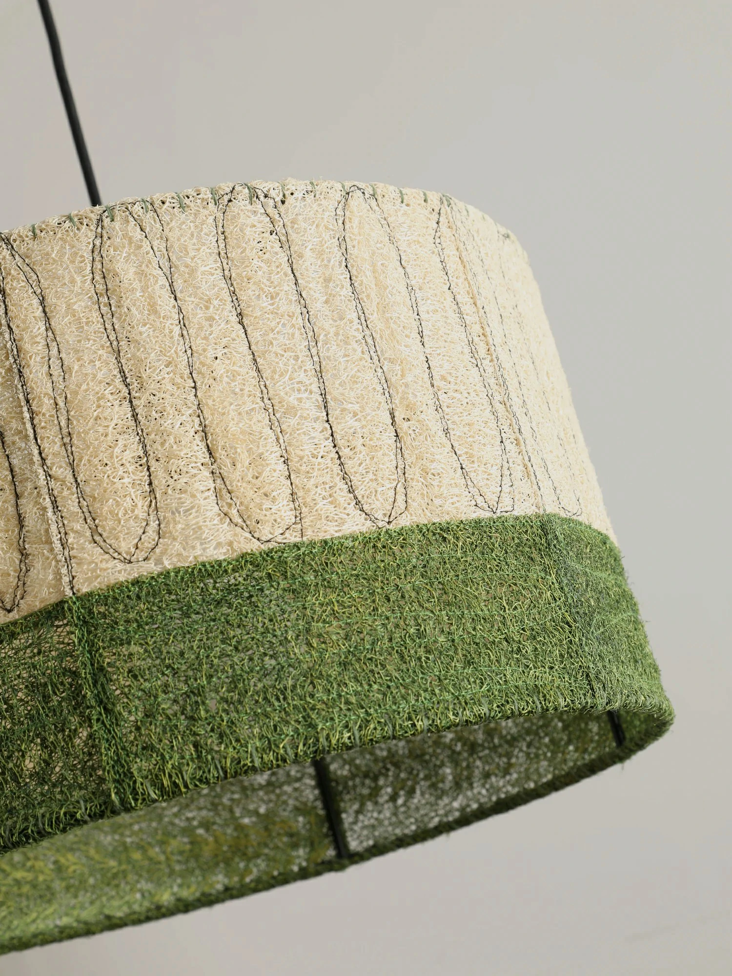 Natural Loofah Pendant Light - Image 27