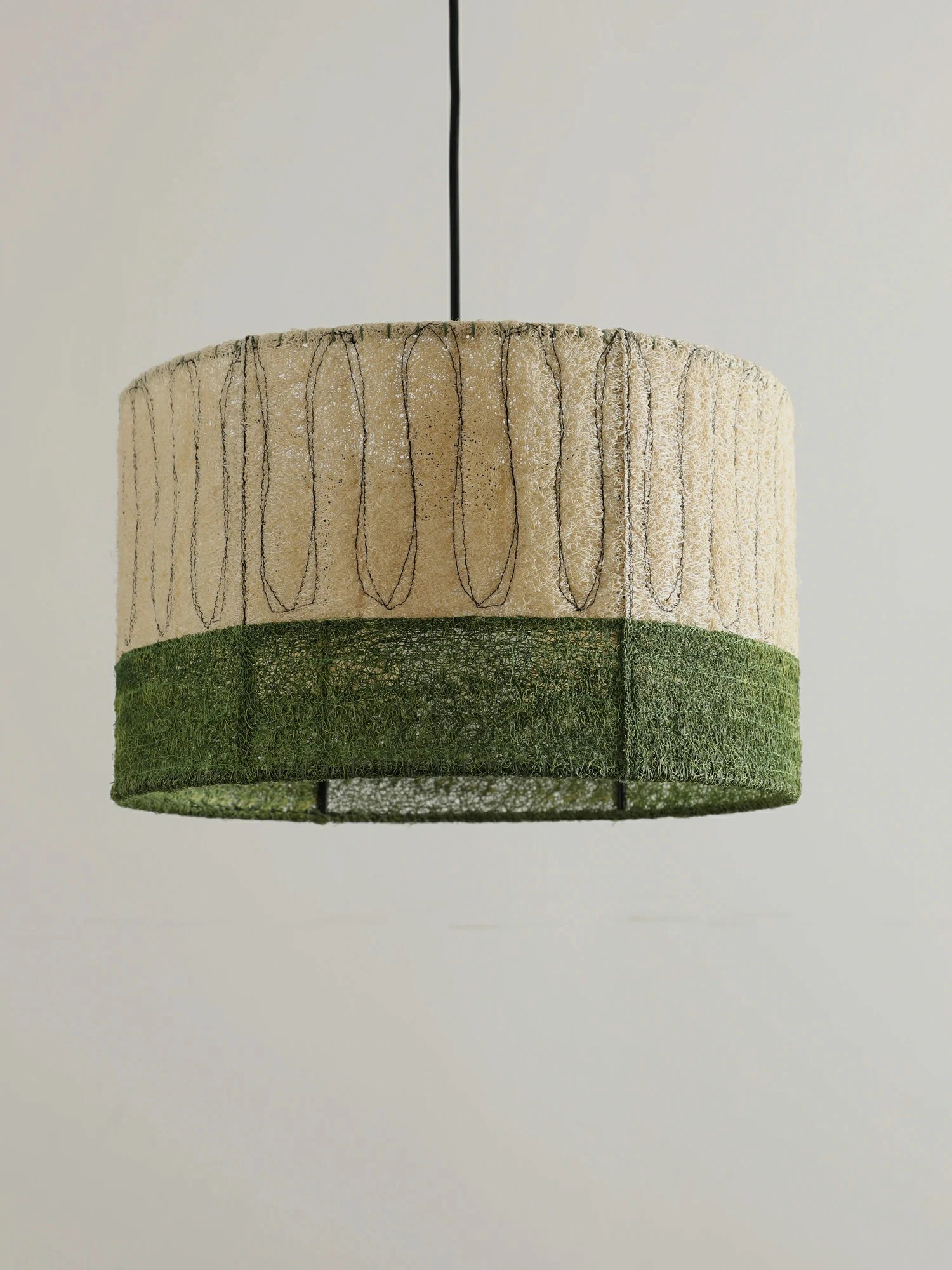 Natural Loofah Pendant Light - Image 28