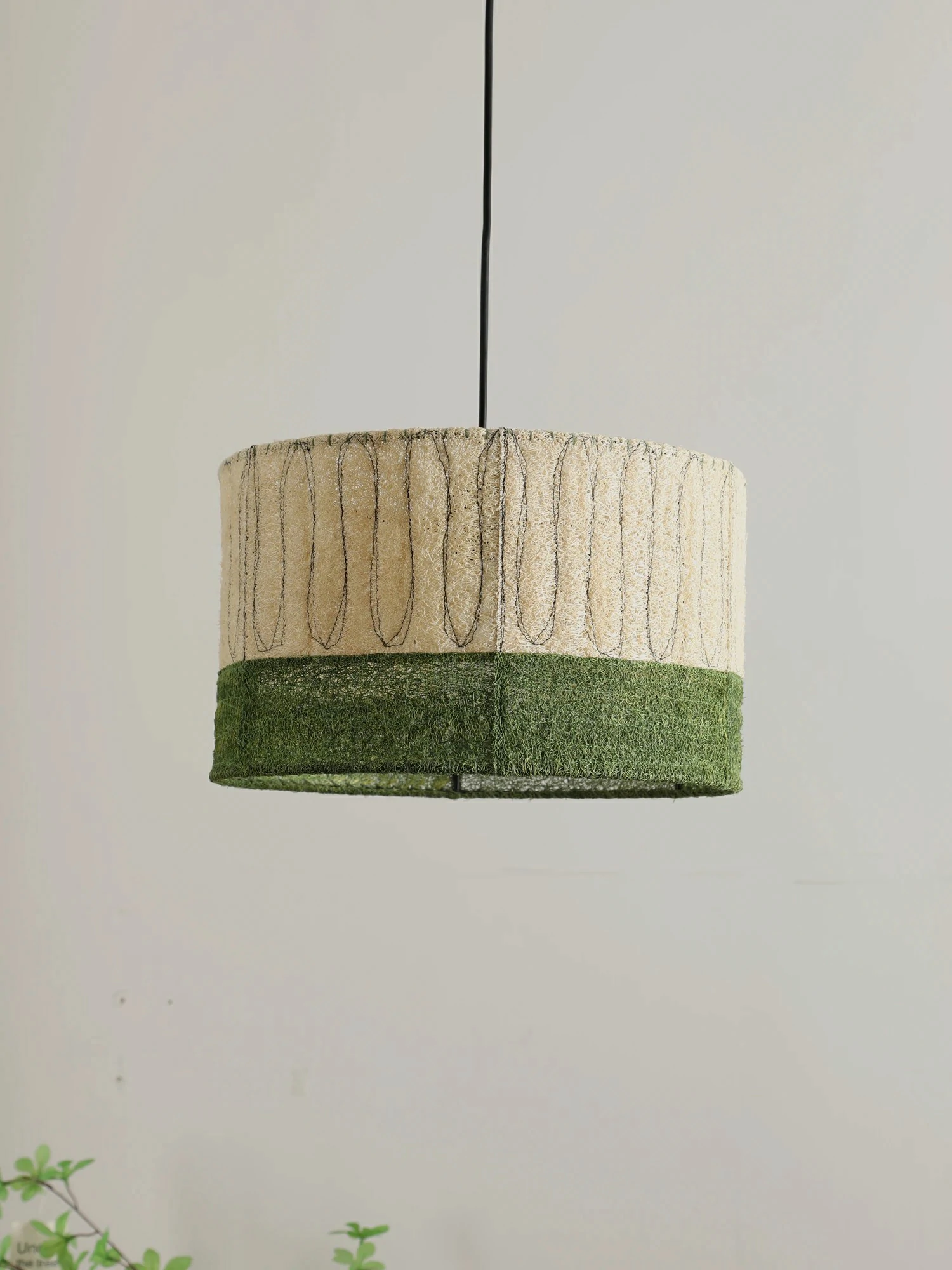 Natural Loofah Pendant Light - Image 25