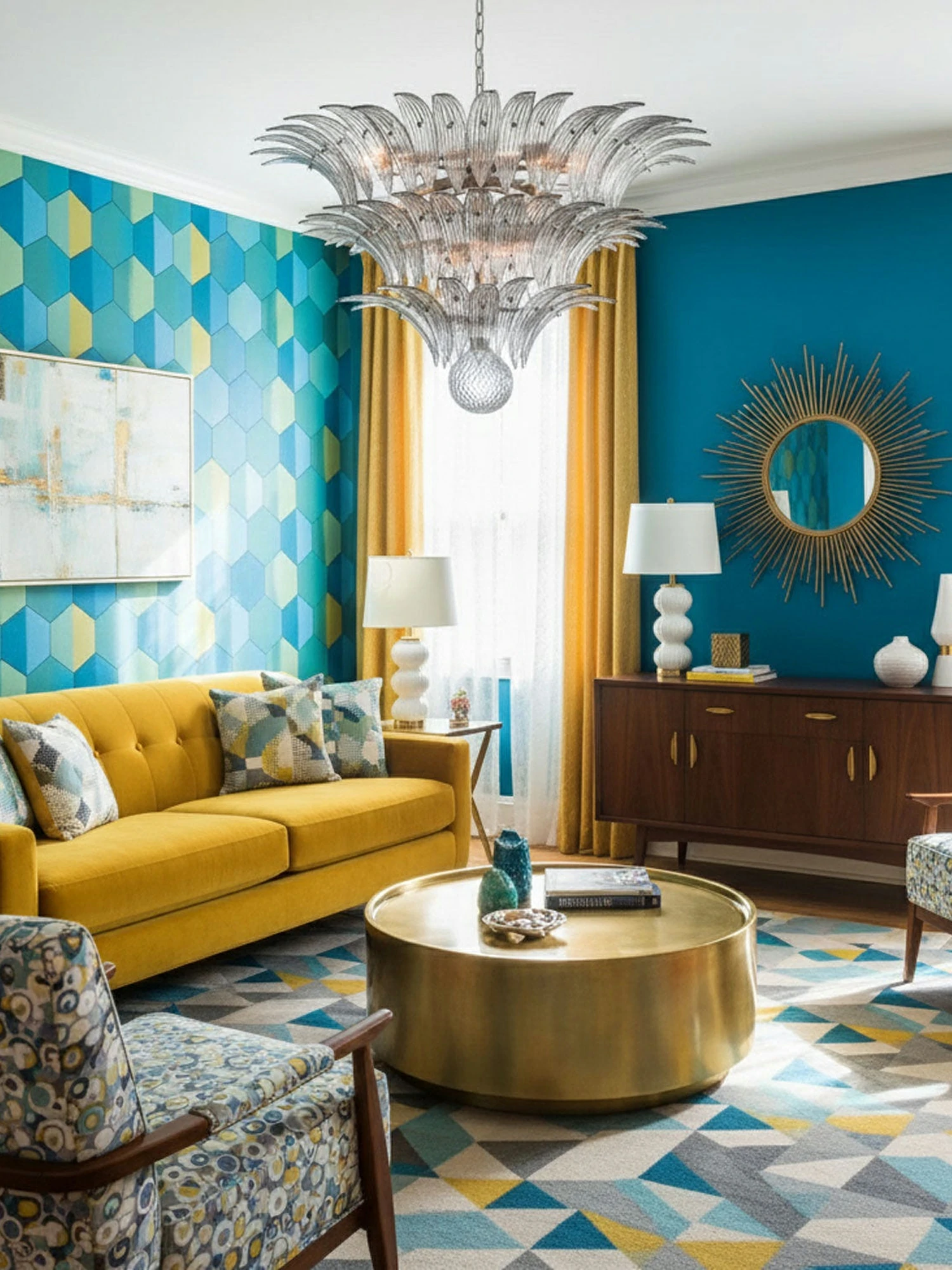 Palm Grove Murano Chandelier - Image 12
