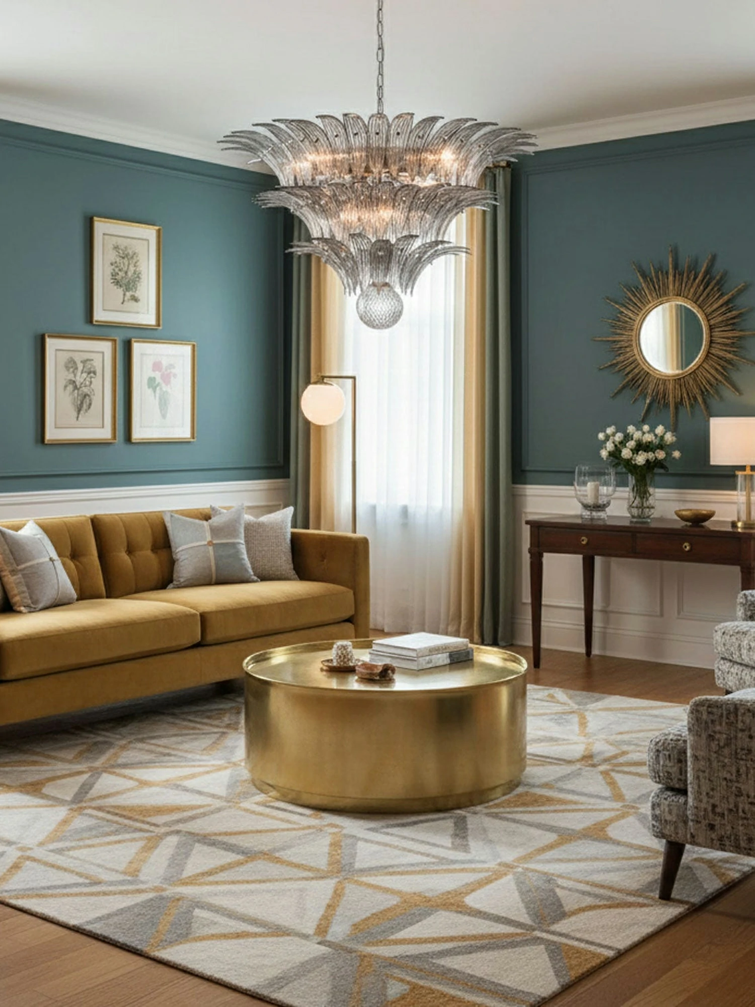 Palm Grove Murano Chandelier - Image 7