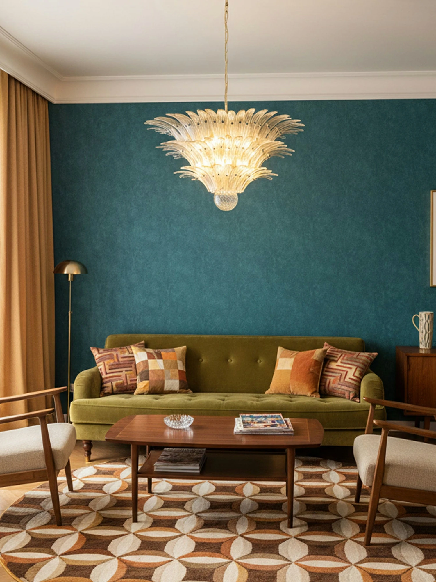 Palm Grove Murano Chandelier - Image 8