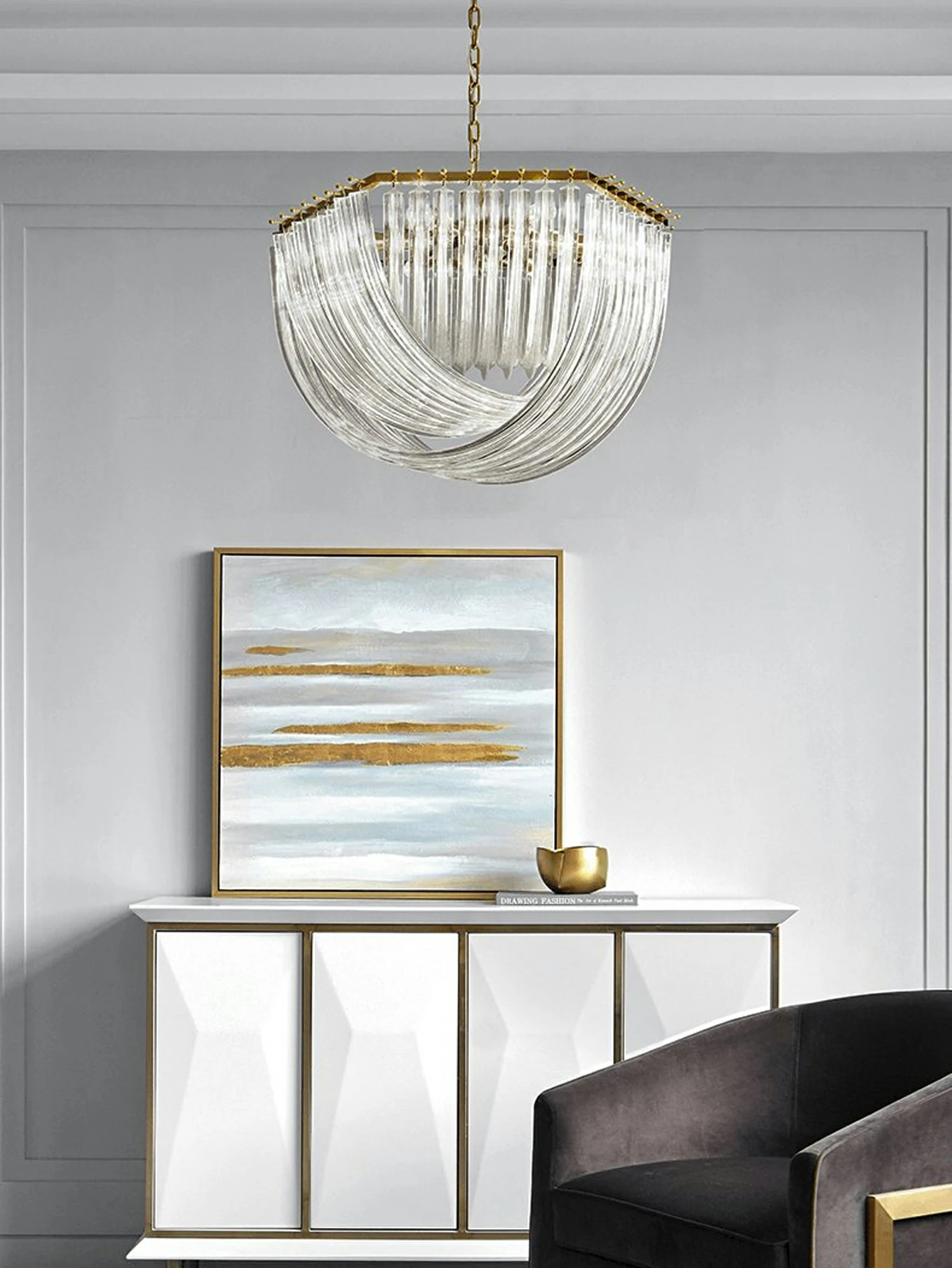 Trevi Glass Chandelier - Image 7