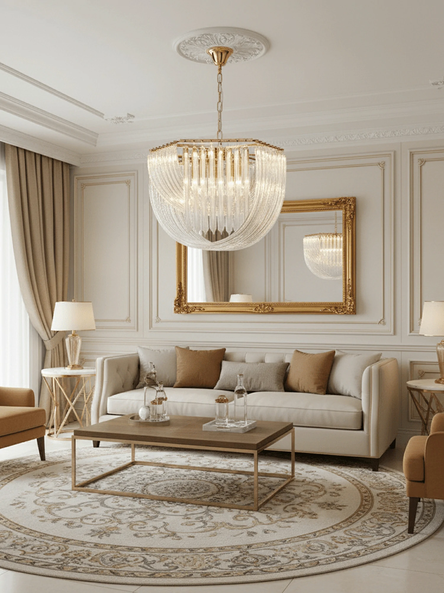 Trevi Glass Chandelier - Image 4