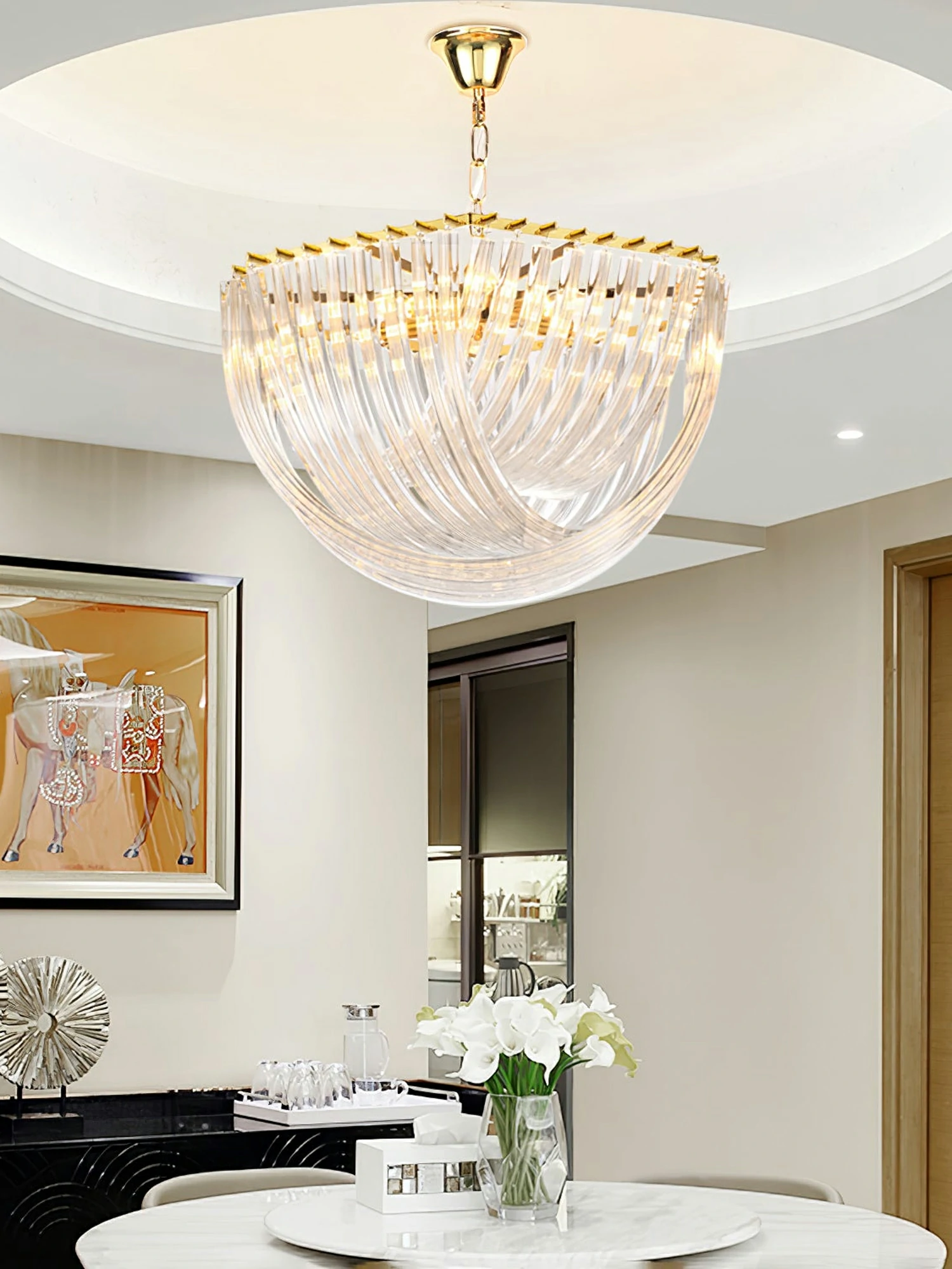 Trevi Glass Chandelier - Image 10