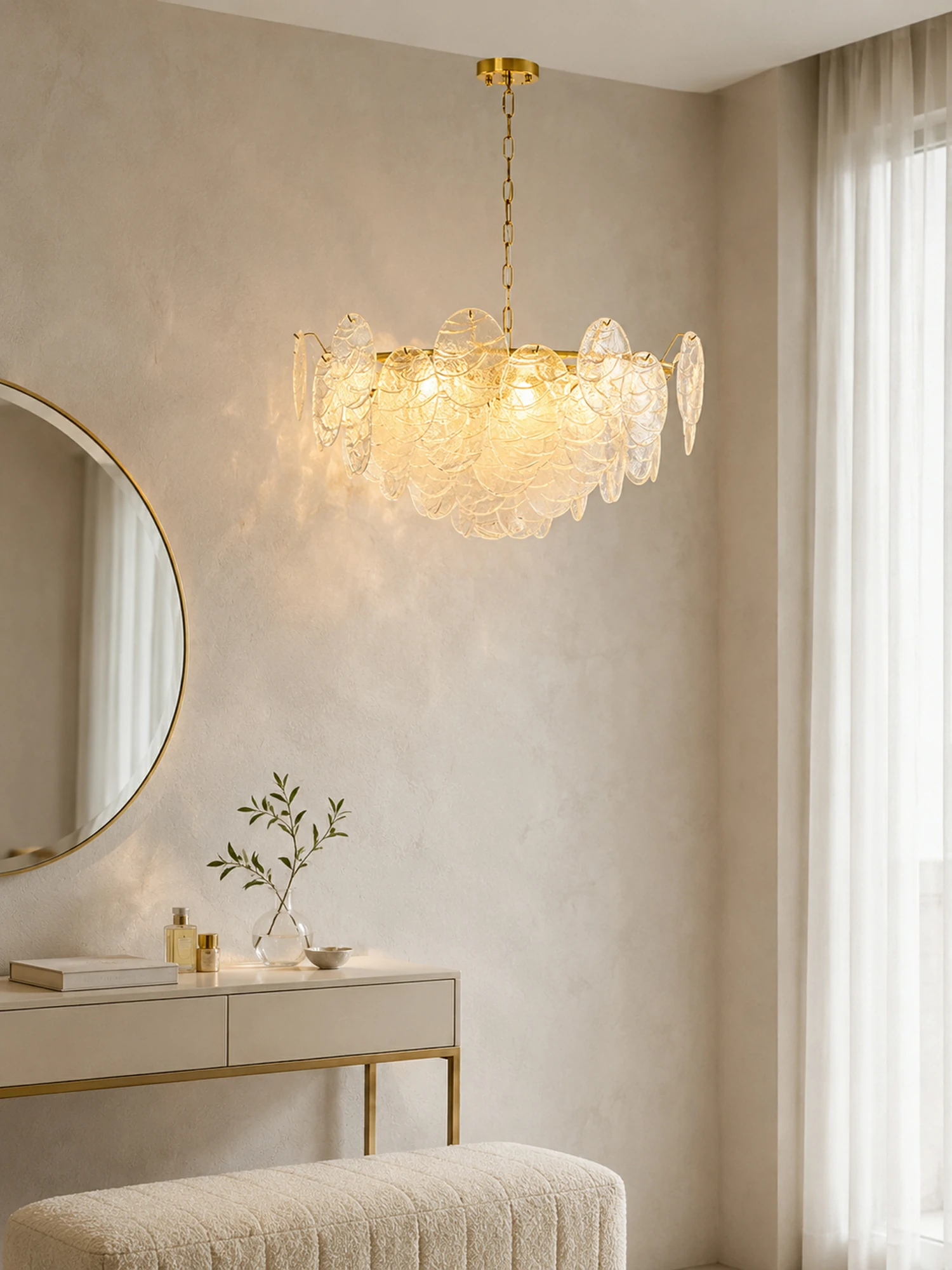 Victorian Disc Chandelier - Image 5