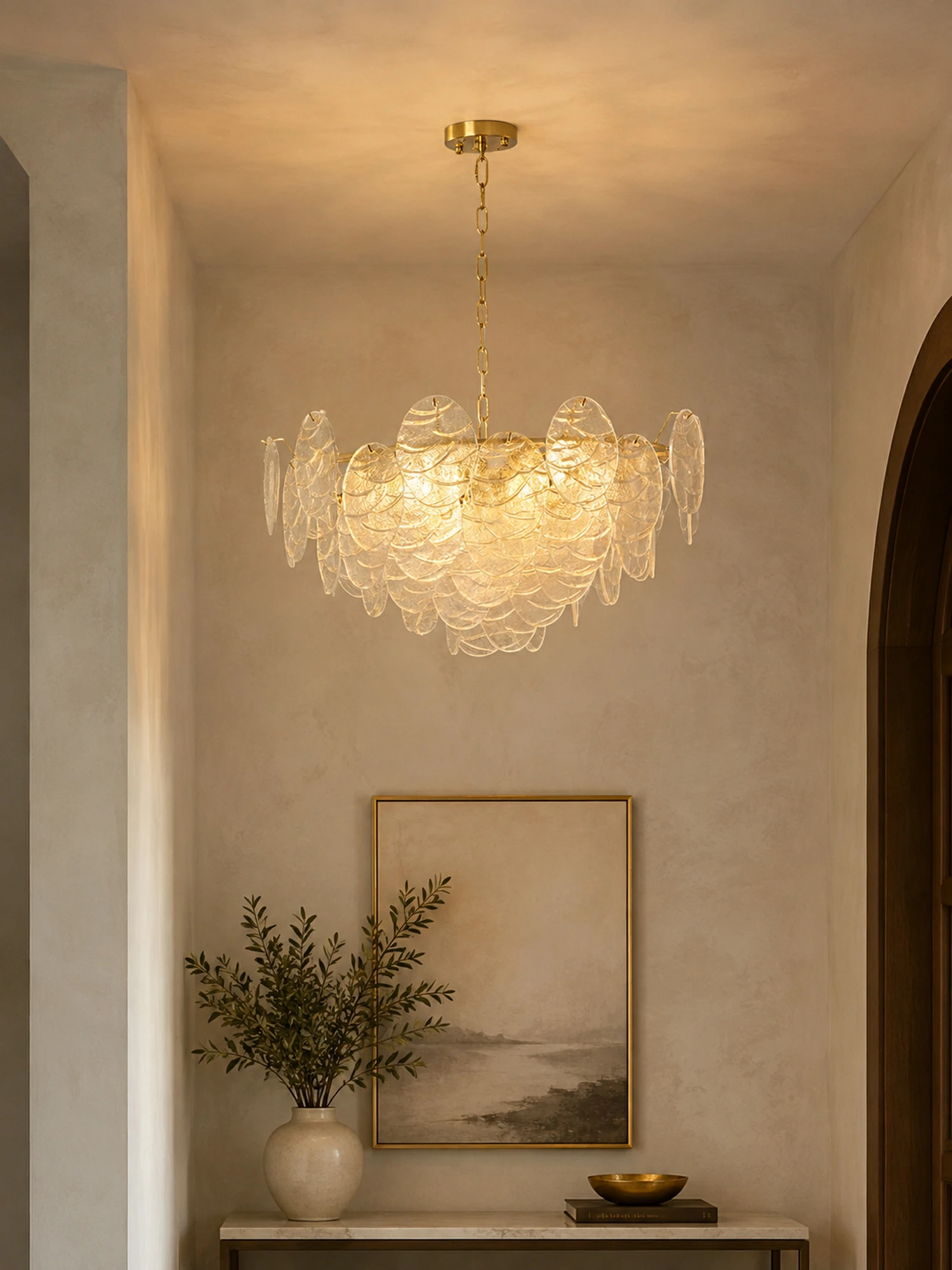 Victorian Disc Chandelier - Image 6