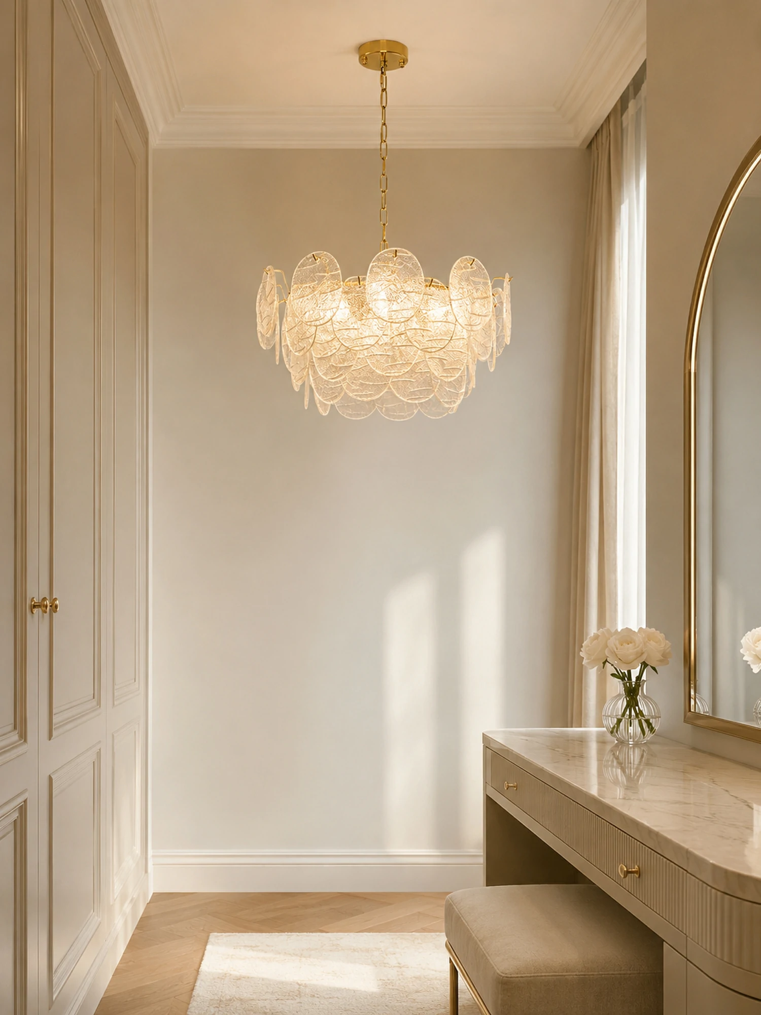Victorian Disc Chandelier - Image 9