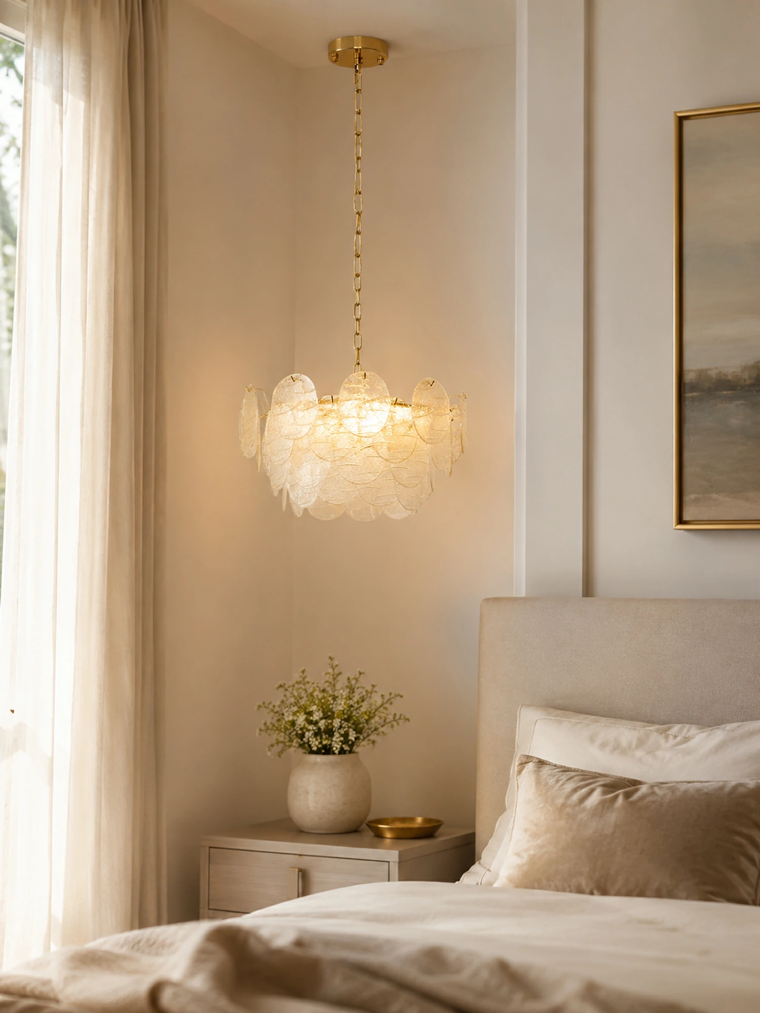 Victorian Disc Chandelier - Image 11