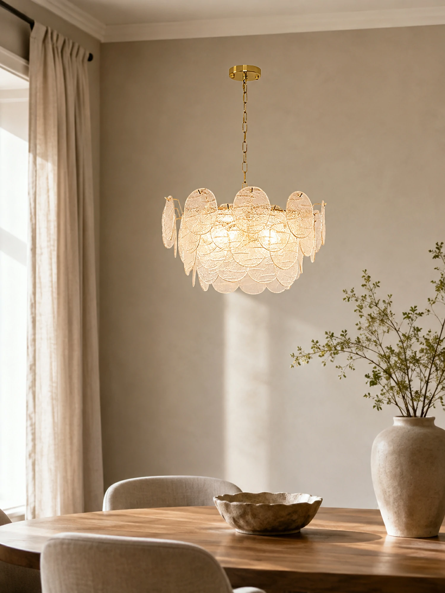 Victorian Disc Chandelier - Image 8