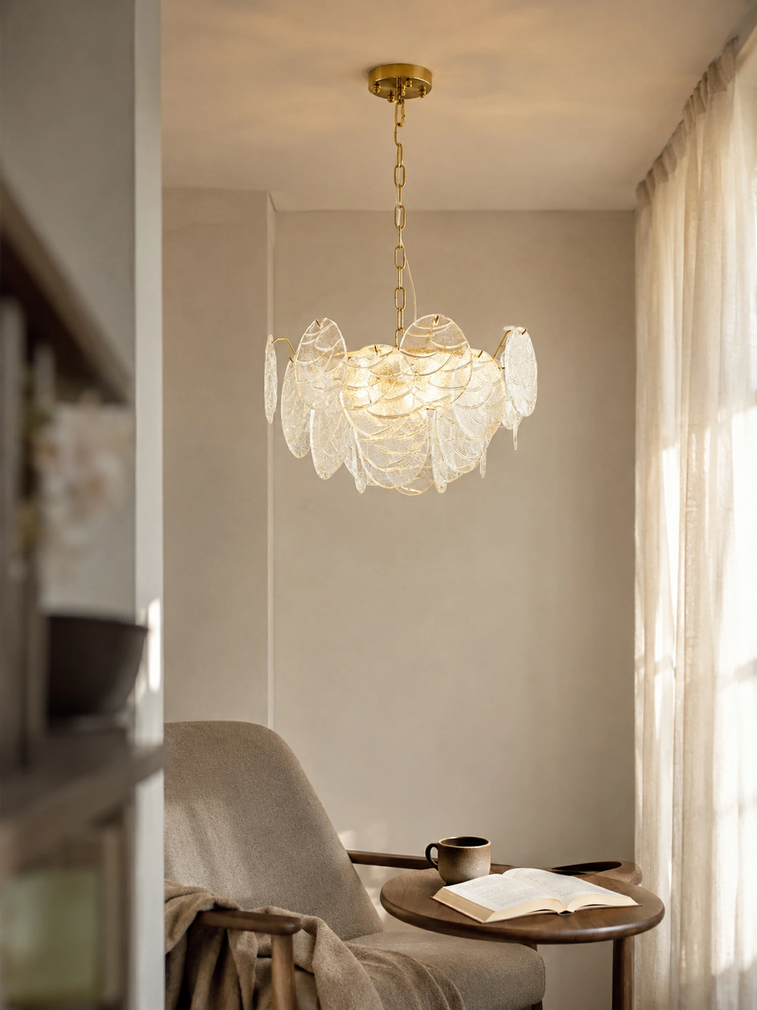Victorian Disc Chandelier - Image 7