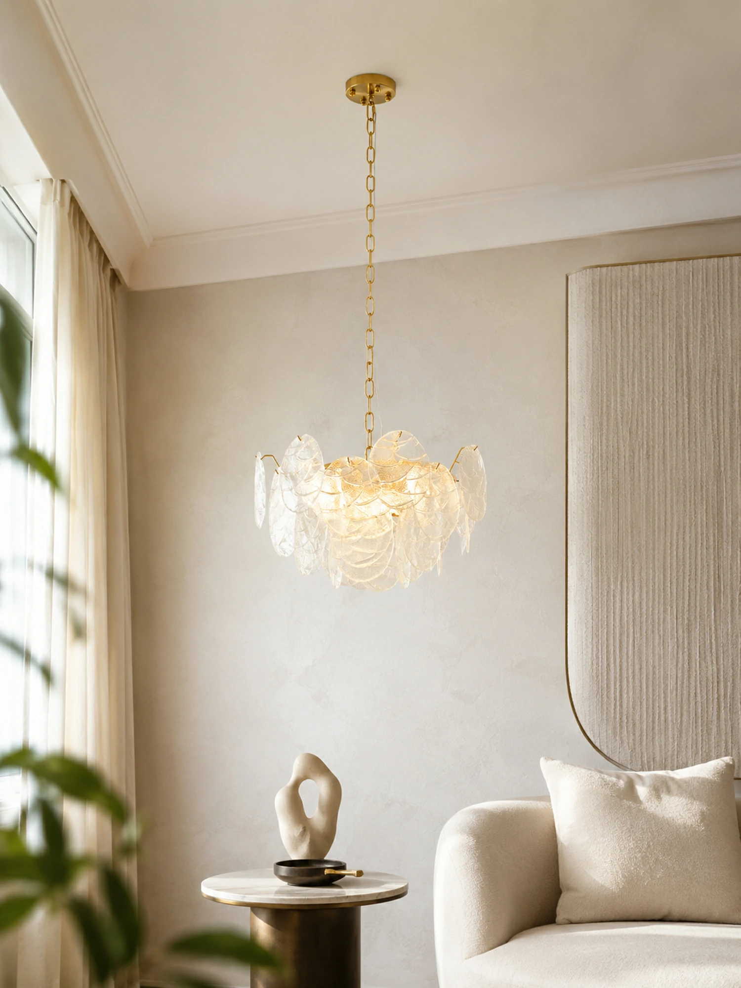Victorian Disc Chandelier - Image 17