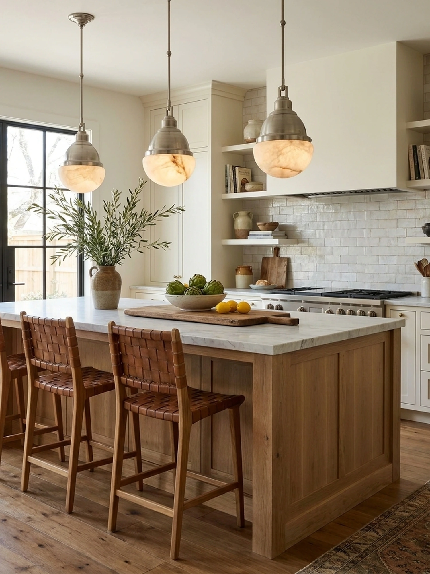 Acorn Alabaster Pendant Lamp - Image 7