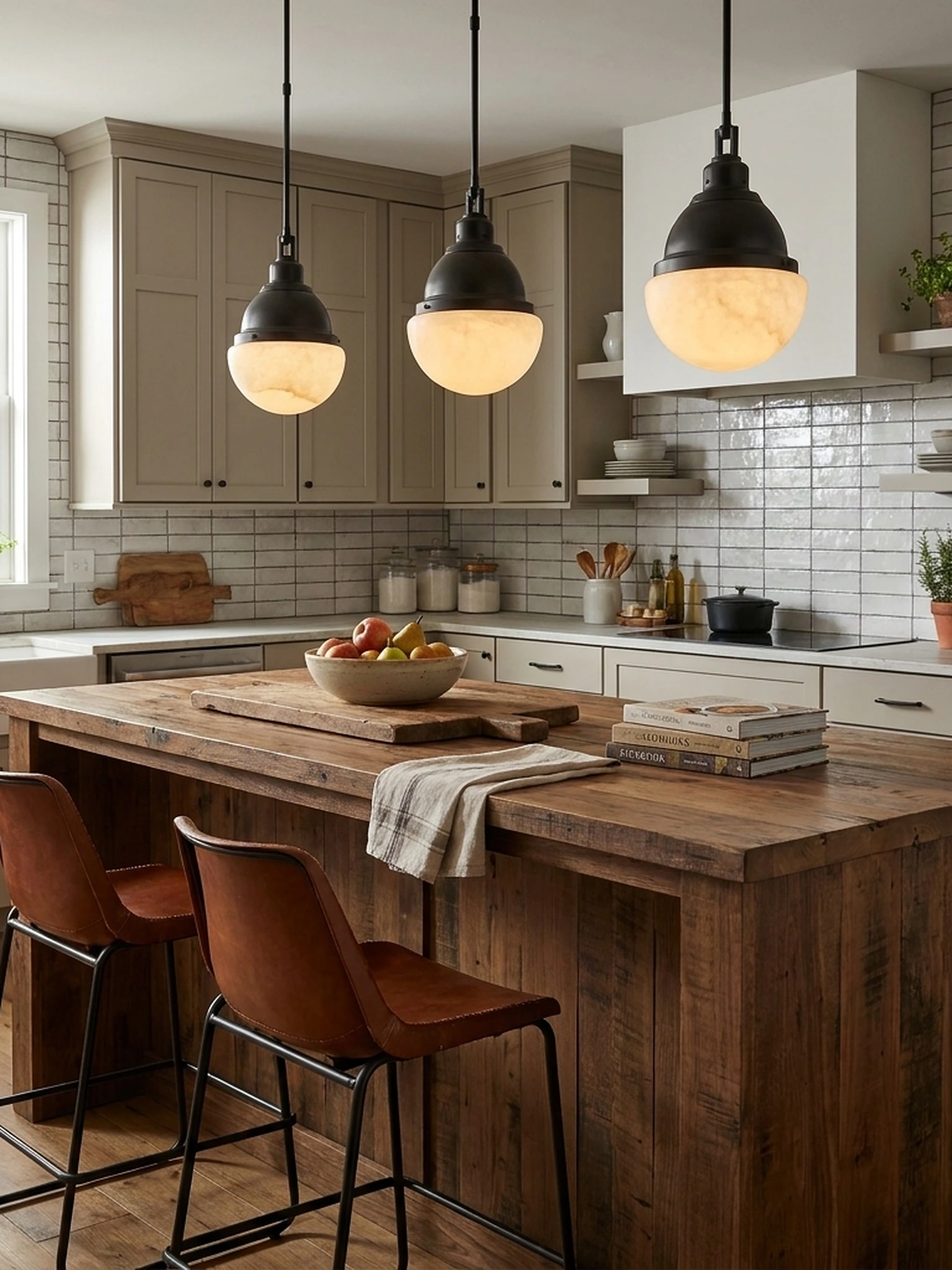 Acorn Alabaster Pendant Lamp - Image 8