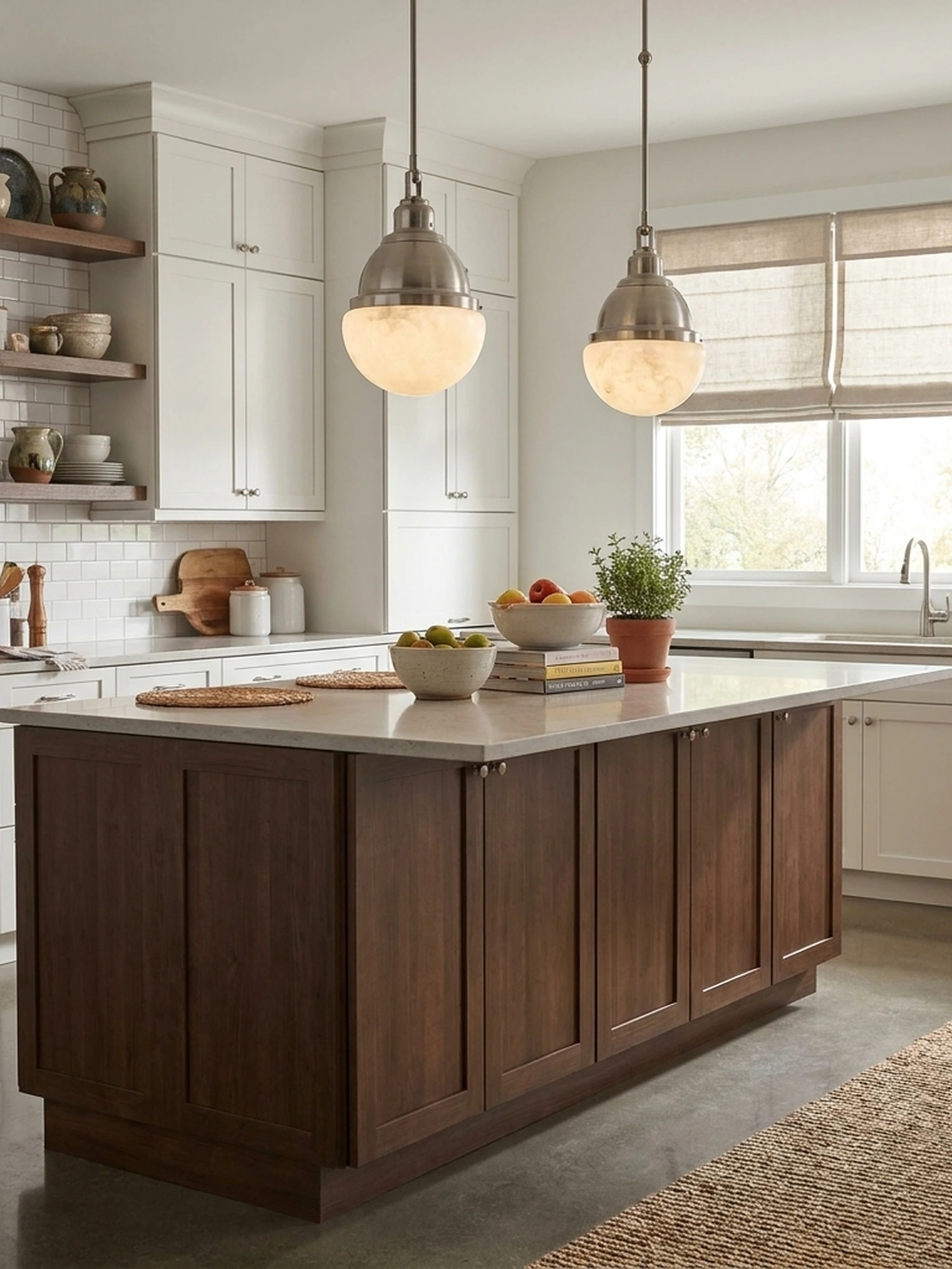 Acorn Alabaster Pendant Lamp - Image 9