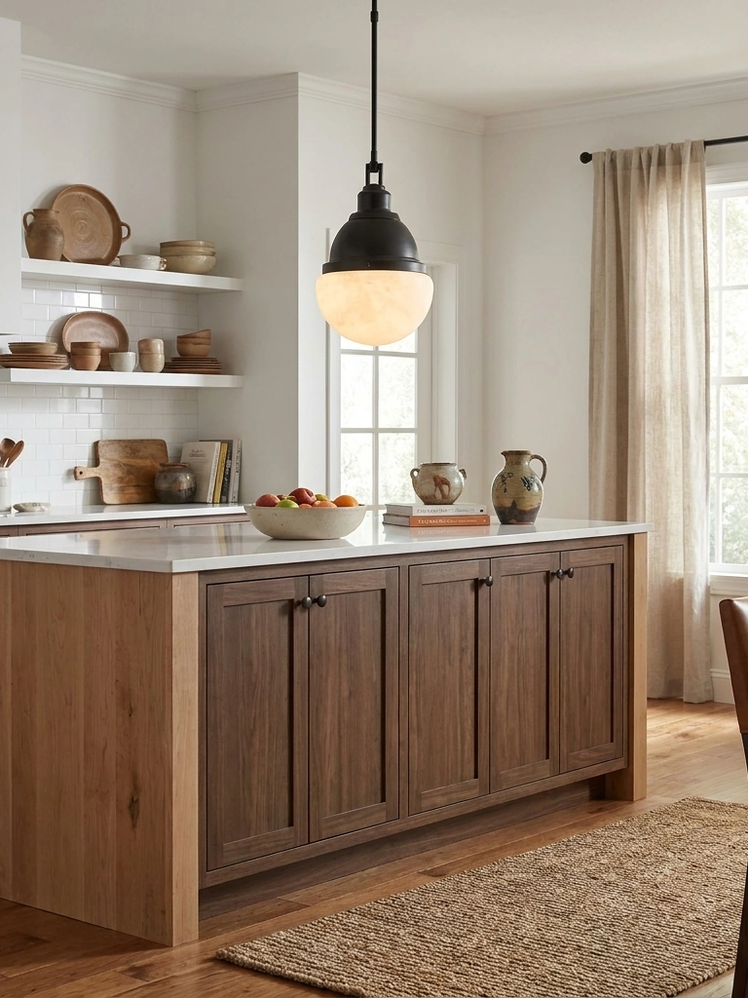 Acorn Alabaster Pendant Lamp - Image 3