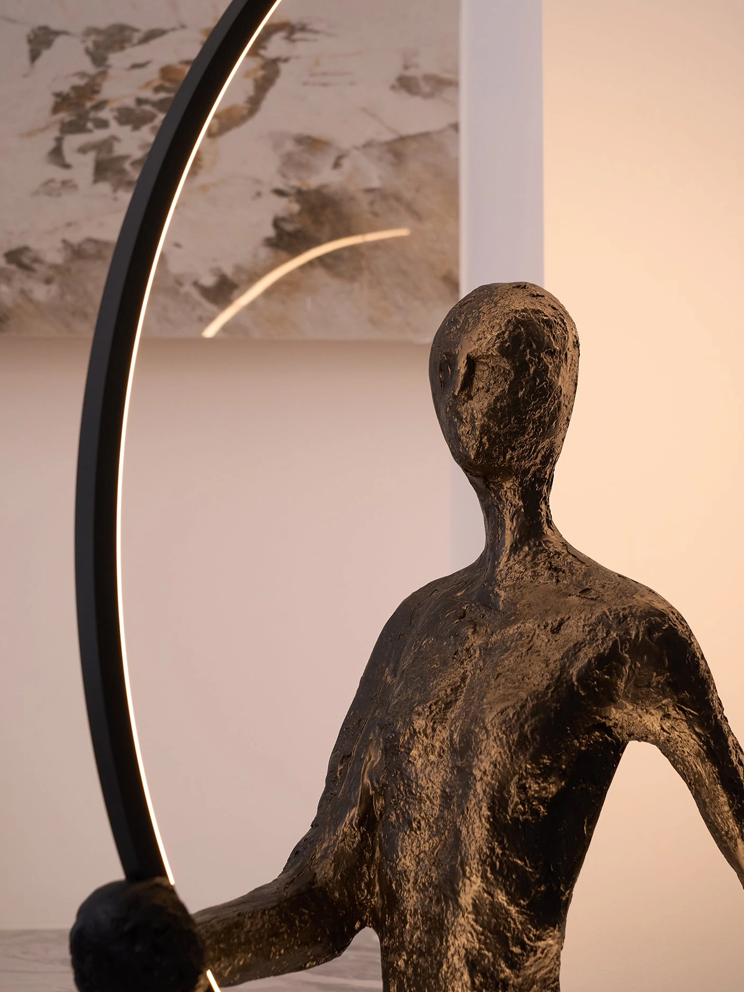 Aeon Sculpture Floor Lamp - Image 4