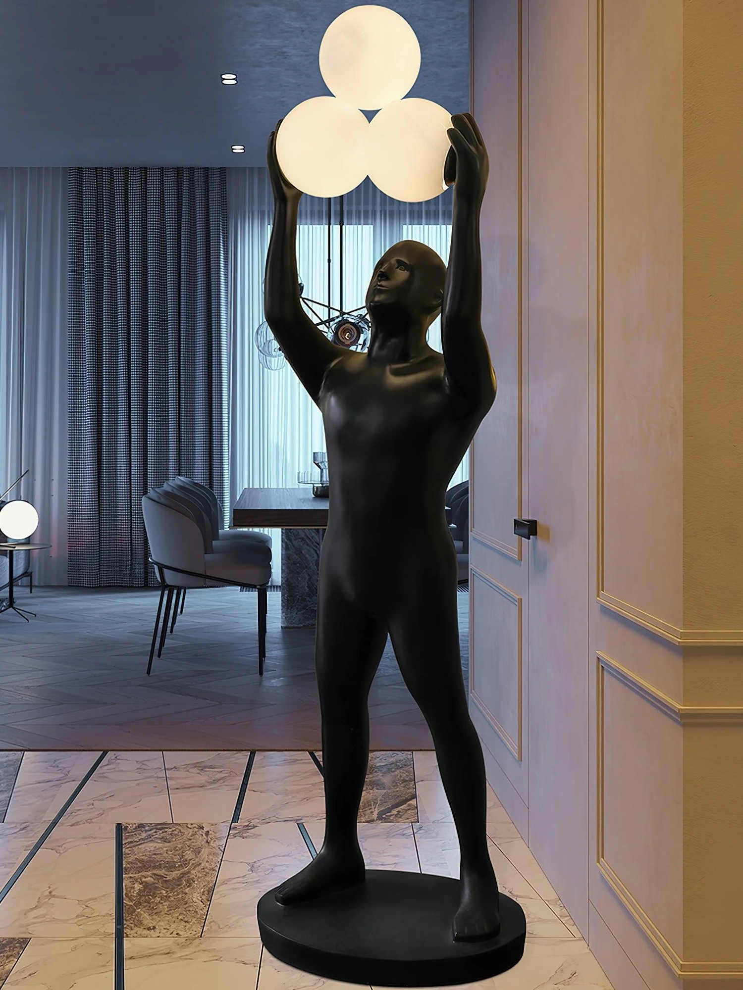 Anissa Sculpture Floor Lamp - Image 6