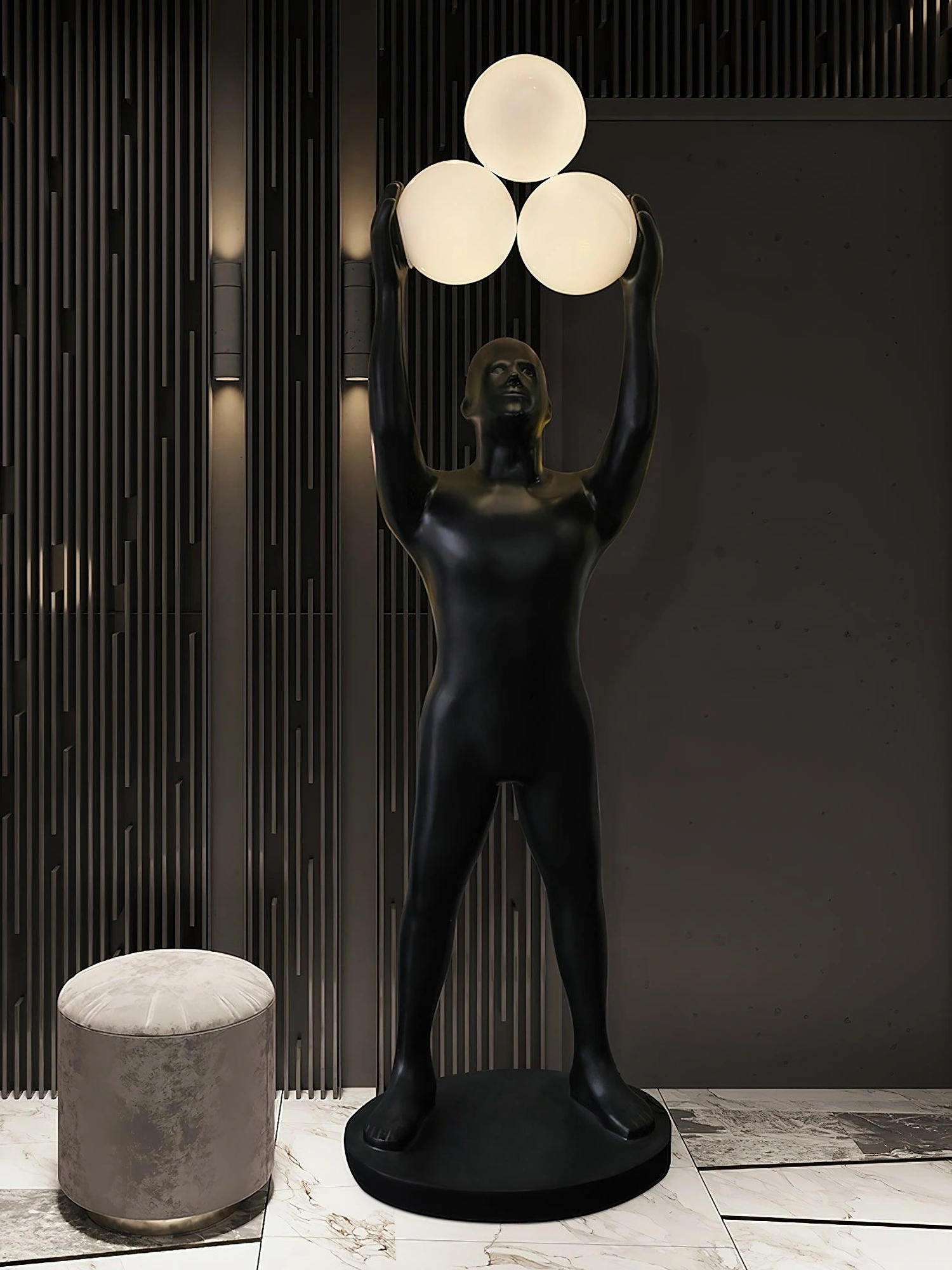 Anissa Sculpture Floor Lamp - Image 7
