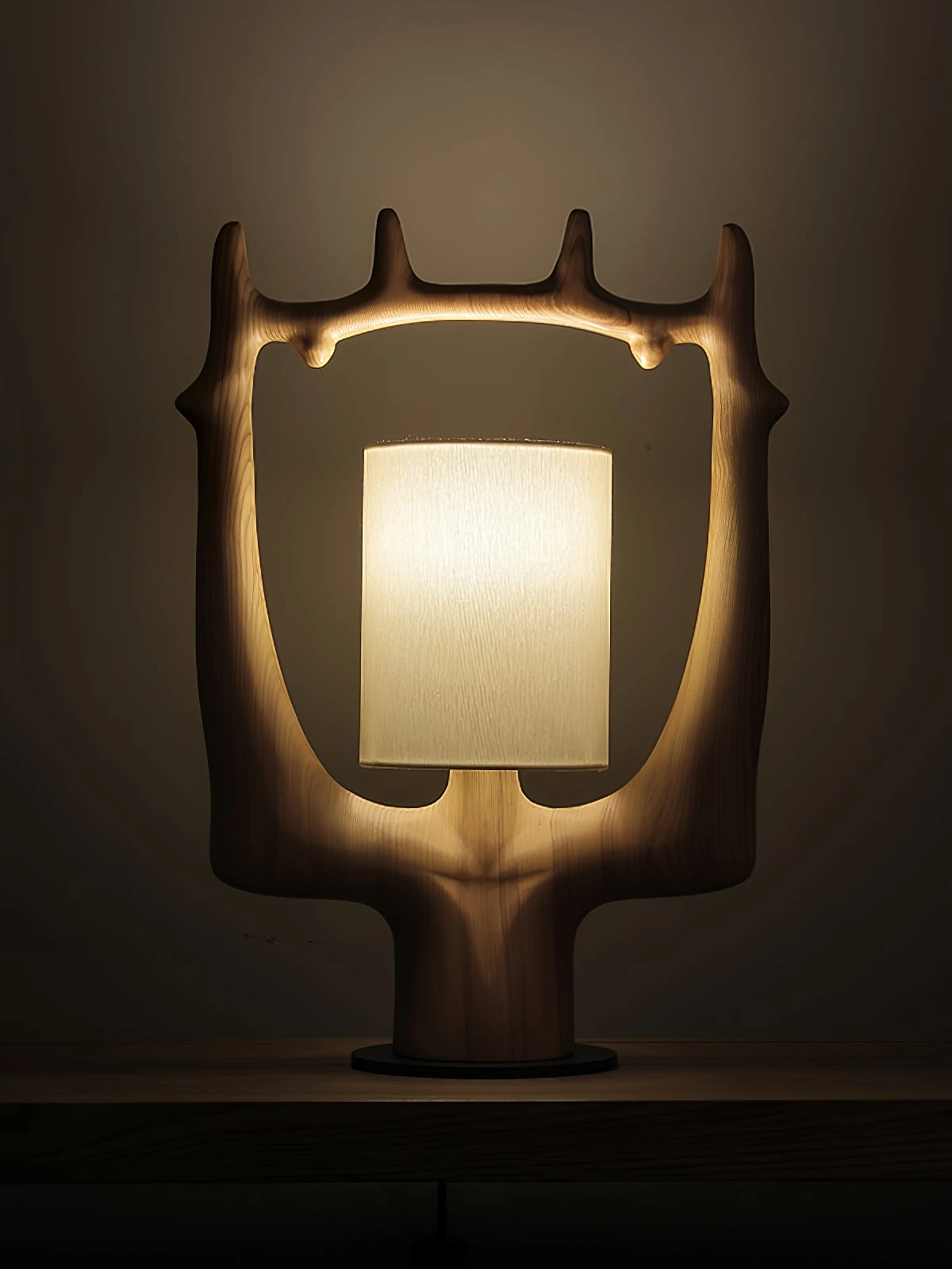 Antler Ring Table Lamp - Image 14