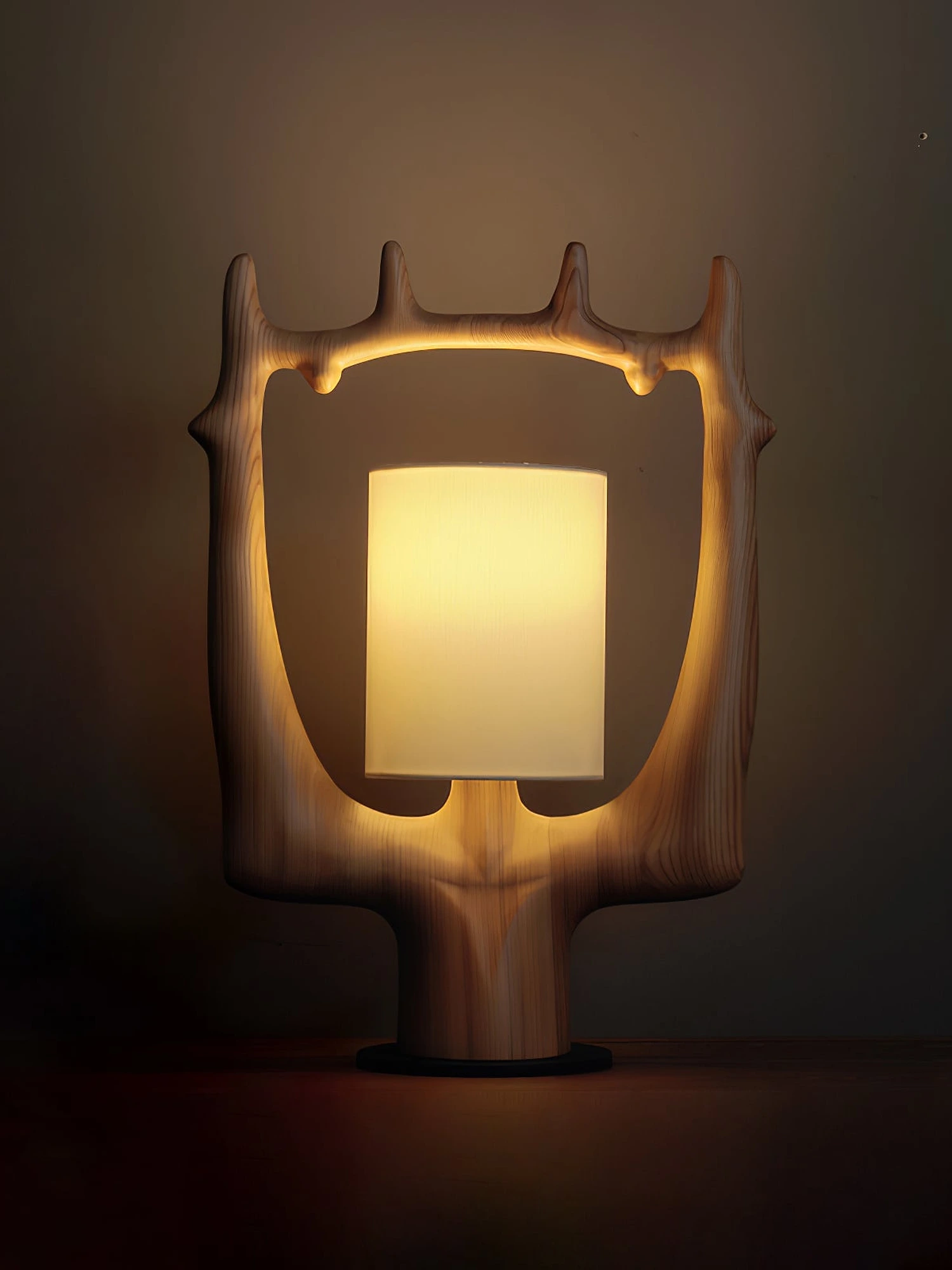 Antler Ring Table Lamp - Image 4