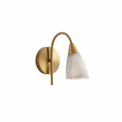 Arch Alabaster Wall Sconce