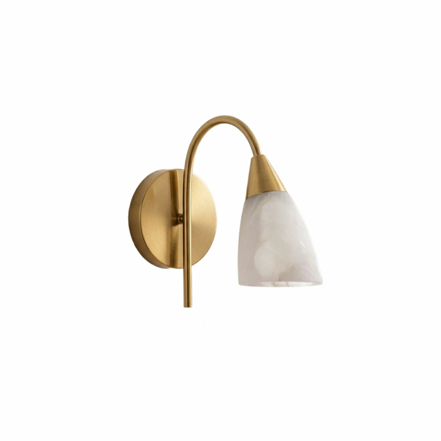 Arch Alabaster Wall Sconce