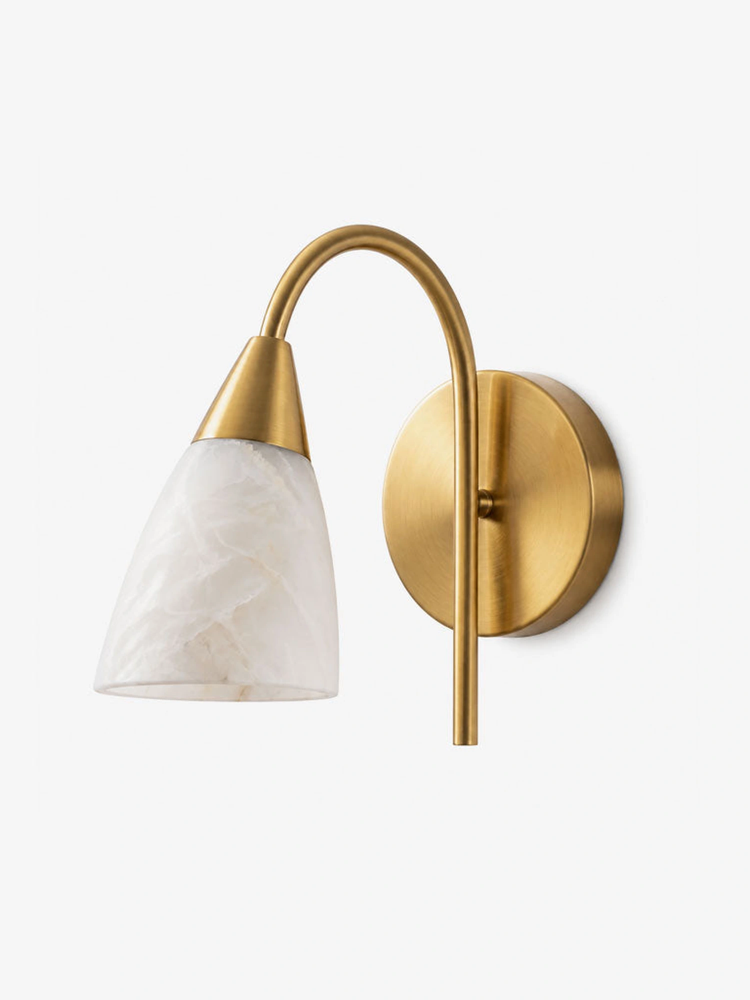 Arch Alabaster Wall Sconce - Image 10