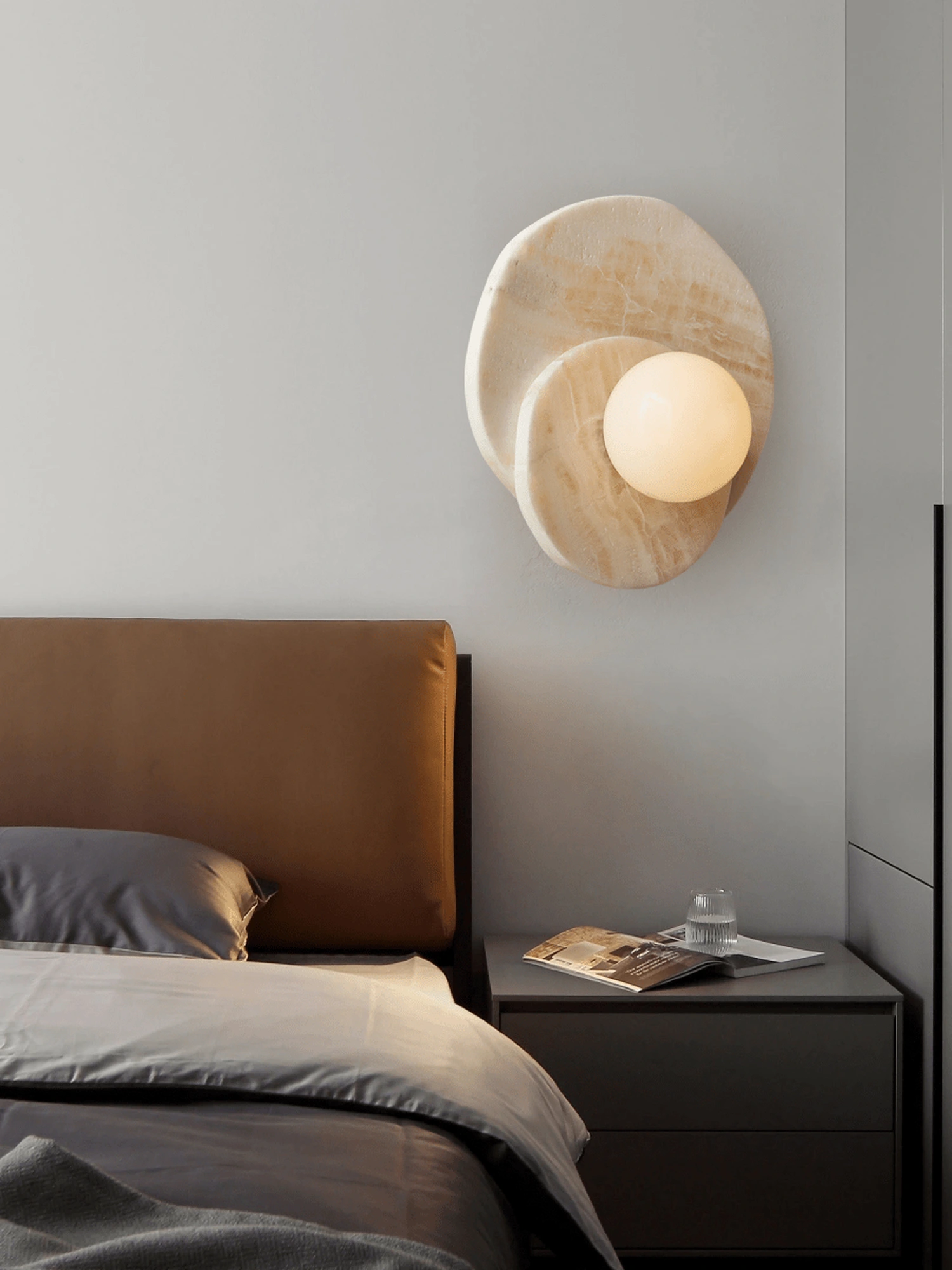 Astr Stone Wall Sconce - Image 5