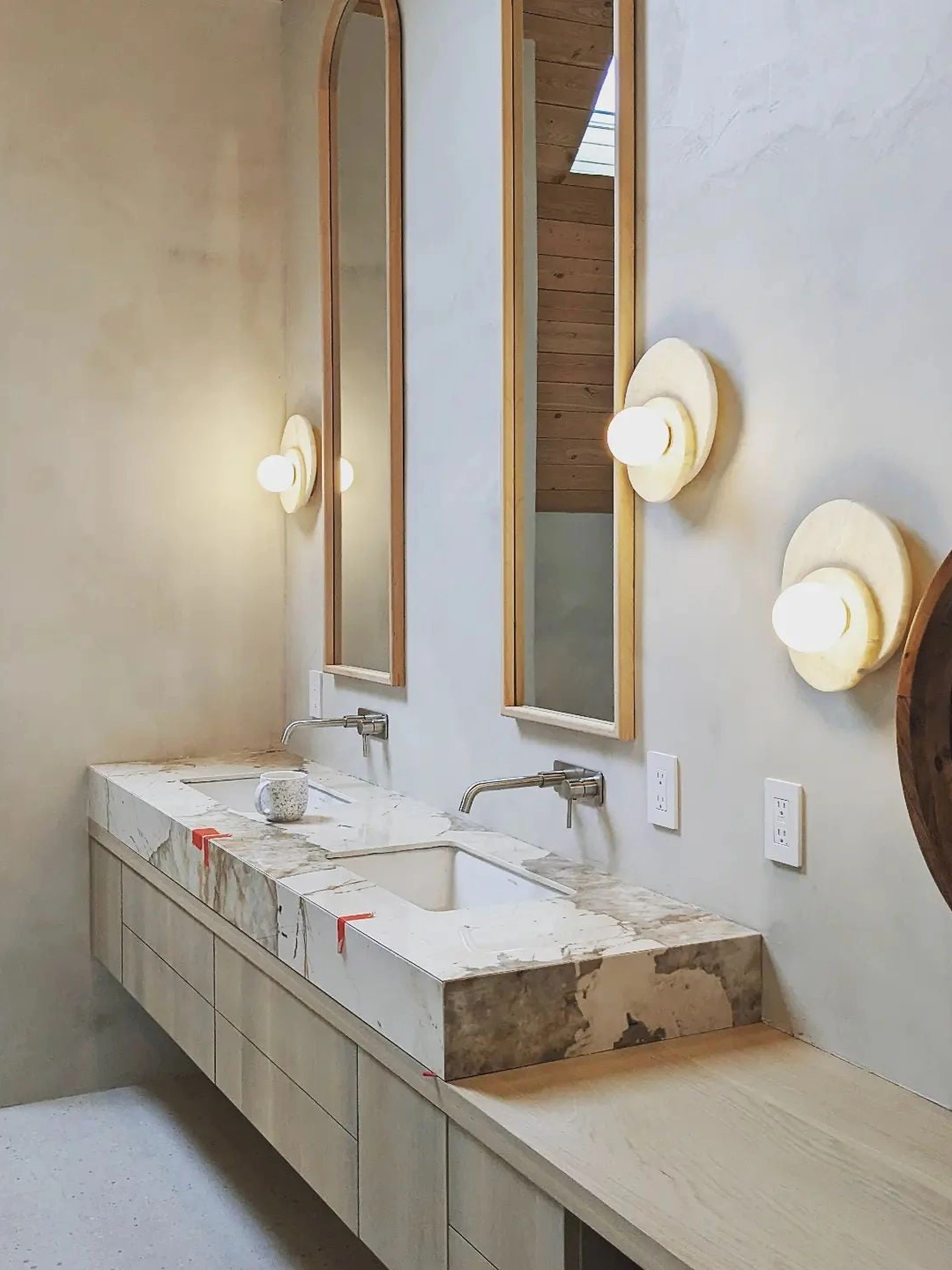 Astr Stone Wall Sconce - Image 9