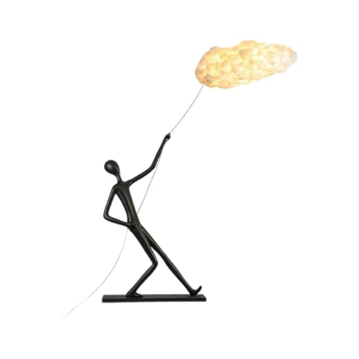 Atlas Cloud Sculpture Floor Lamp