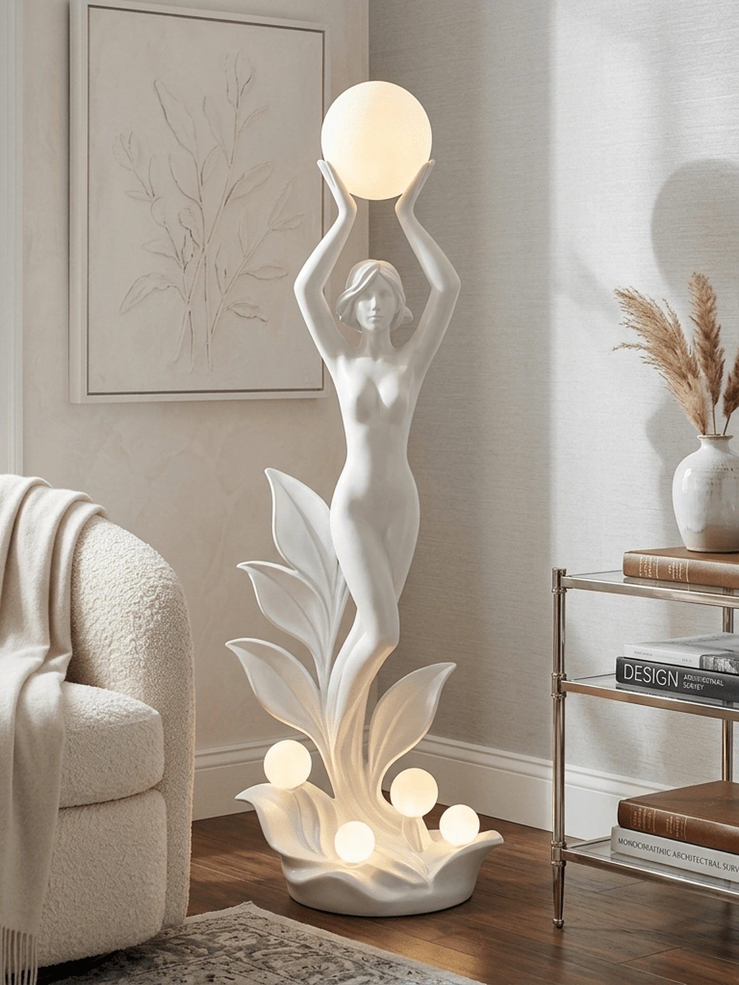 Aurora Muse Sculptural Floor Lamp - Image 3