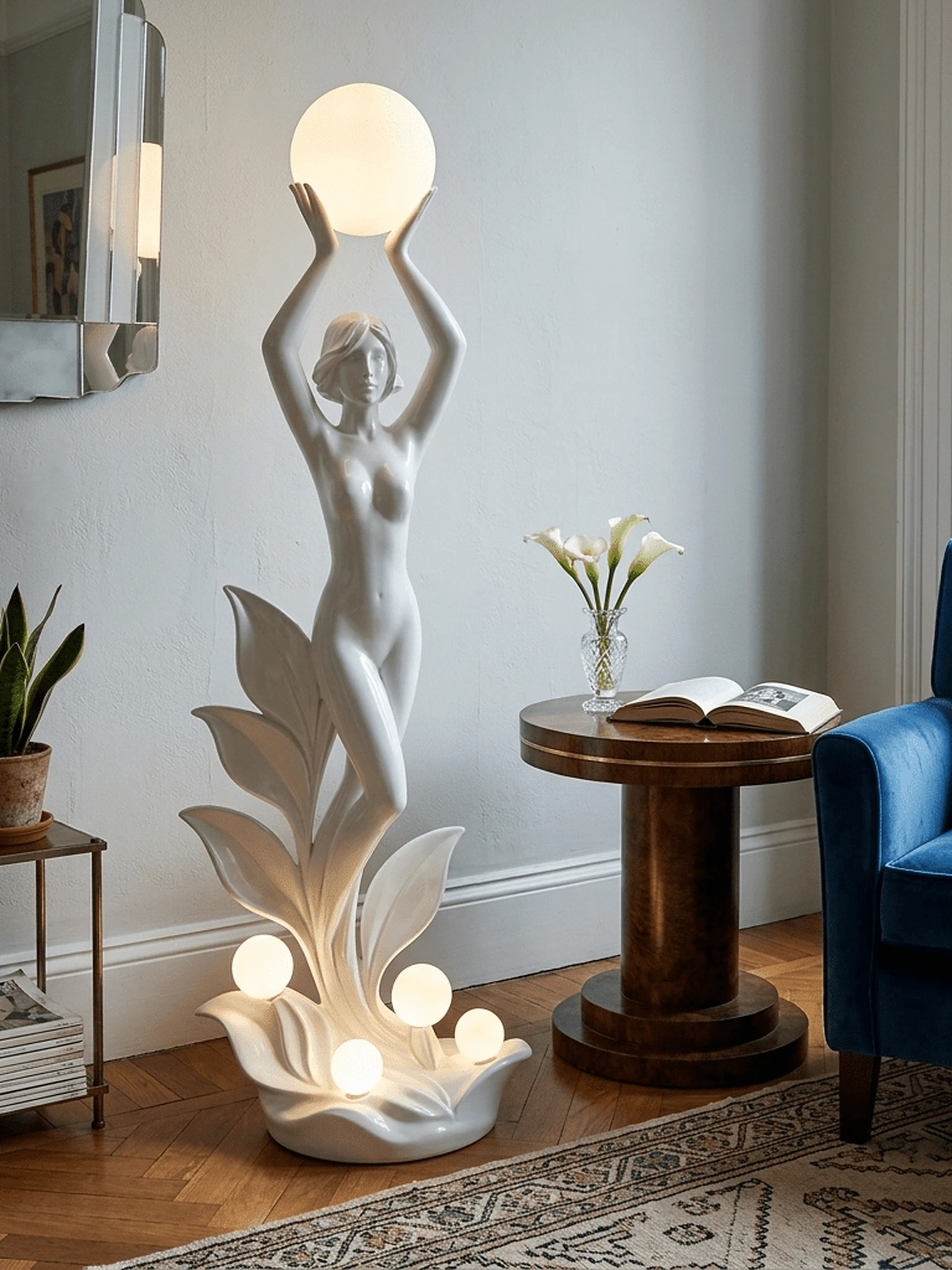 Aurora Muse Sculptural Floor Lamp - Image 4