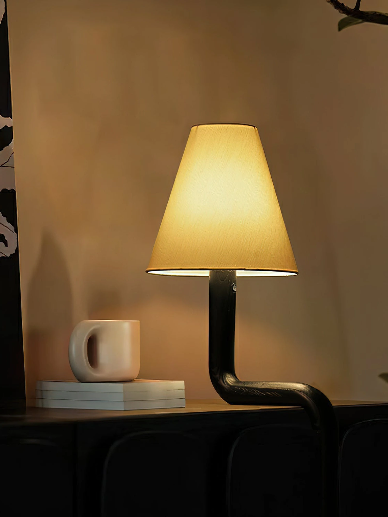 Bend Wood Table Lamp - Image 3