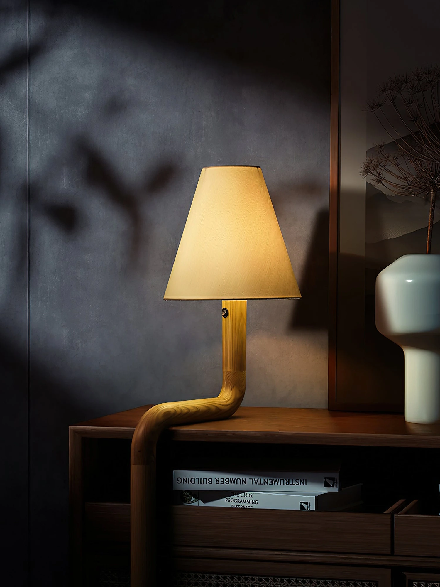 Bend Wood Table Lamp - Image 6
