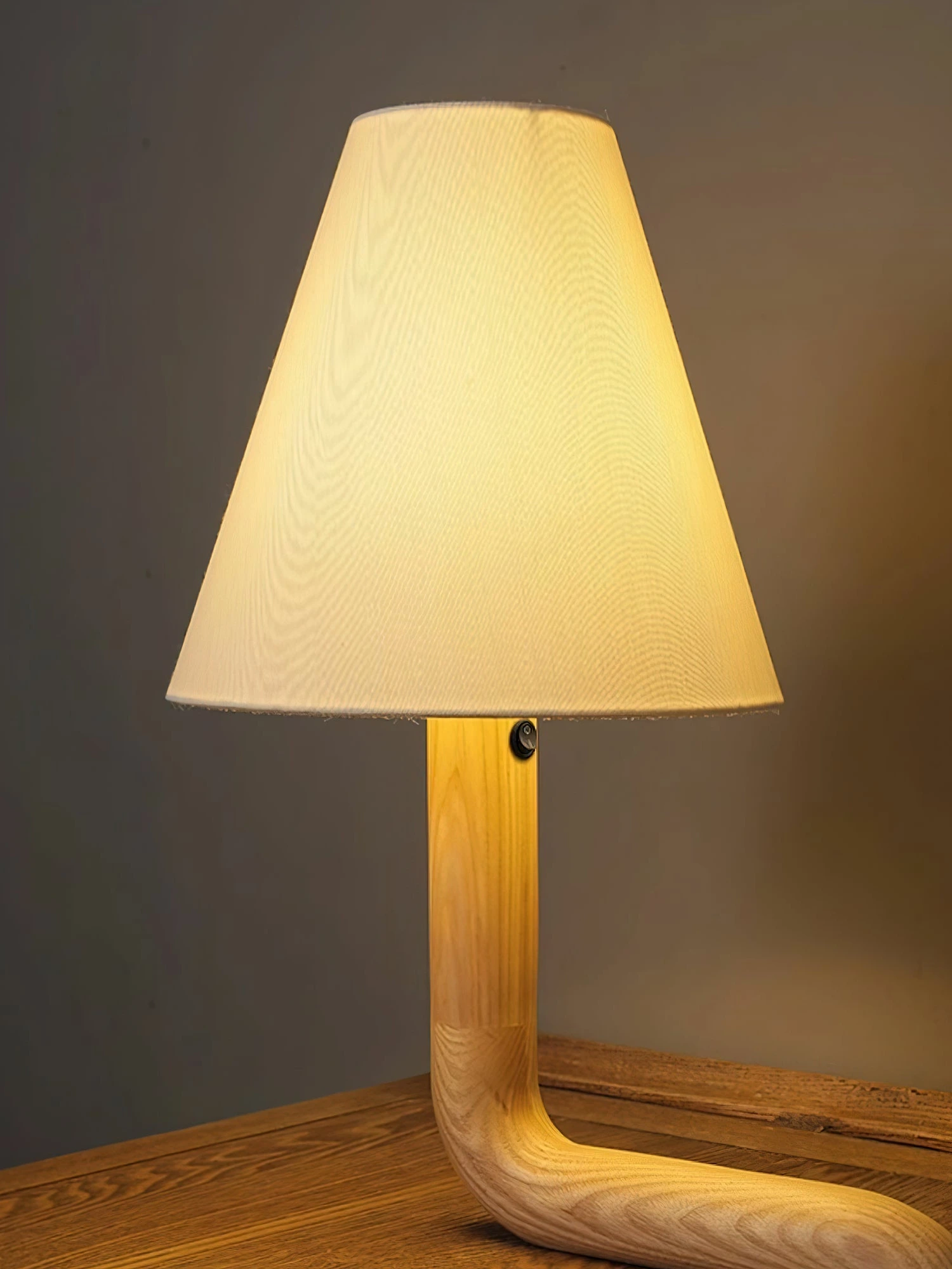 Bend Wood Table Lamp - Image 17