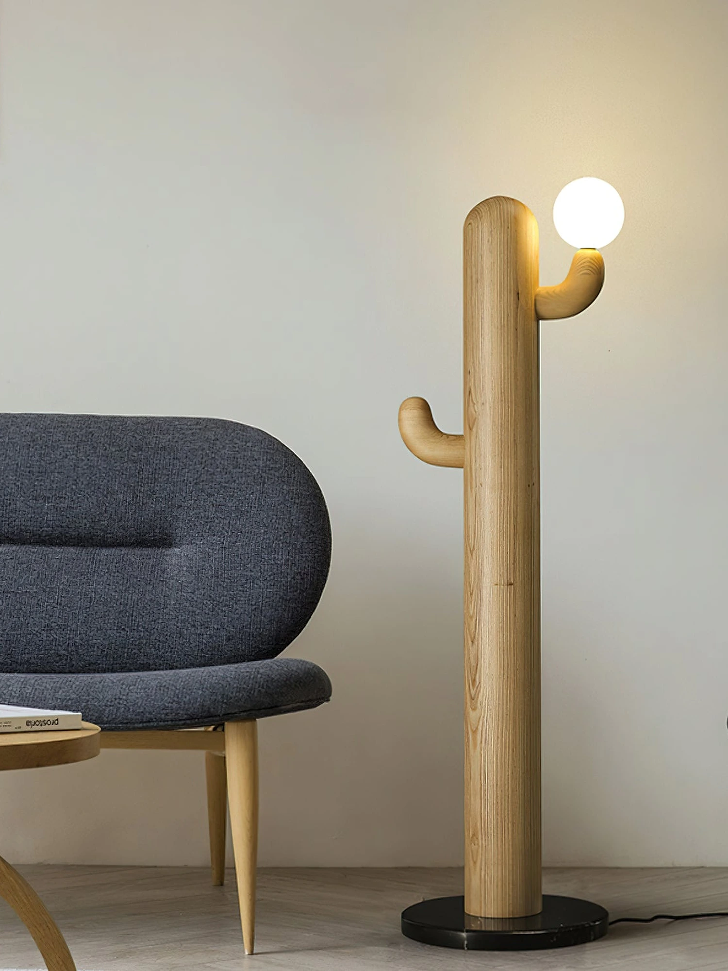 Cactus Wood Floor Lamp - Image 13