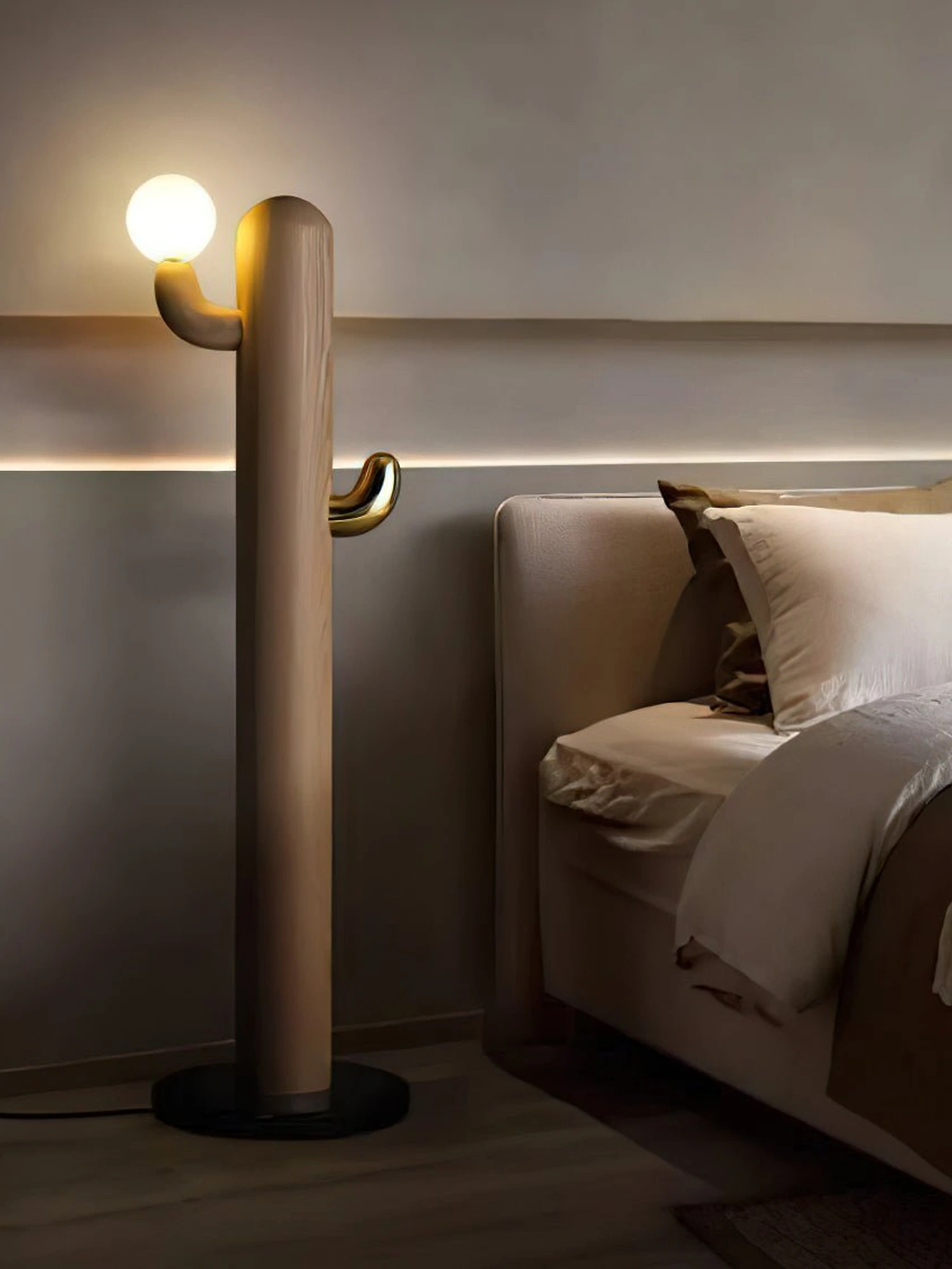 Cactus Wood Floor Lamp - Image 14