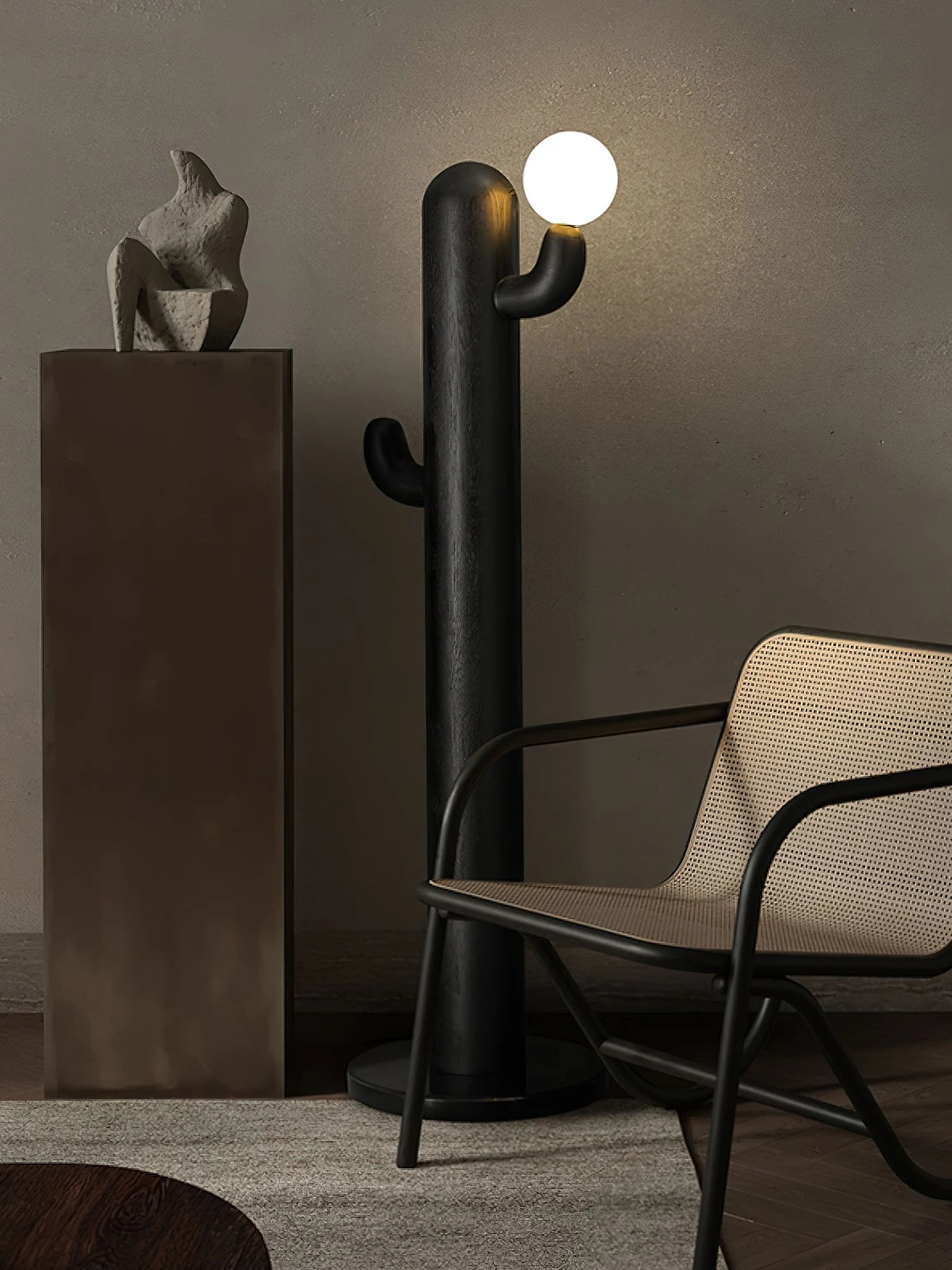Cactus Wood Floor Lamp - Image 28