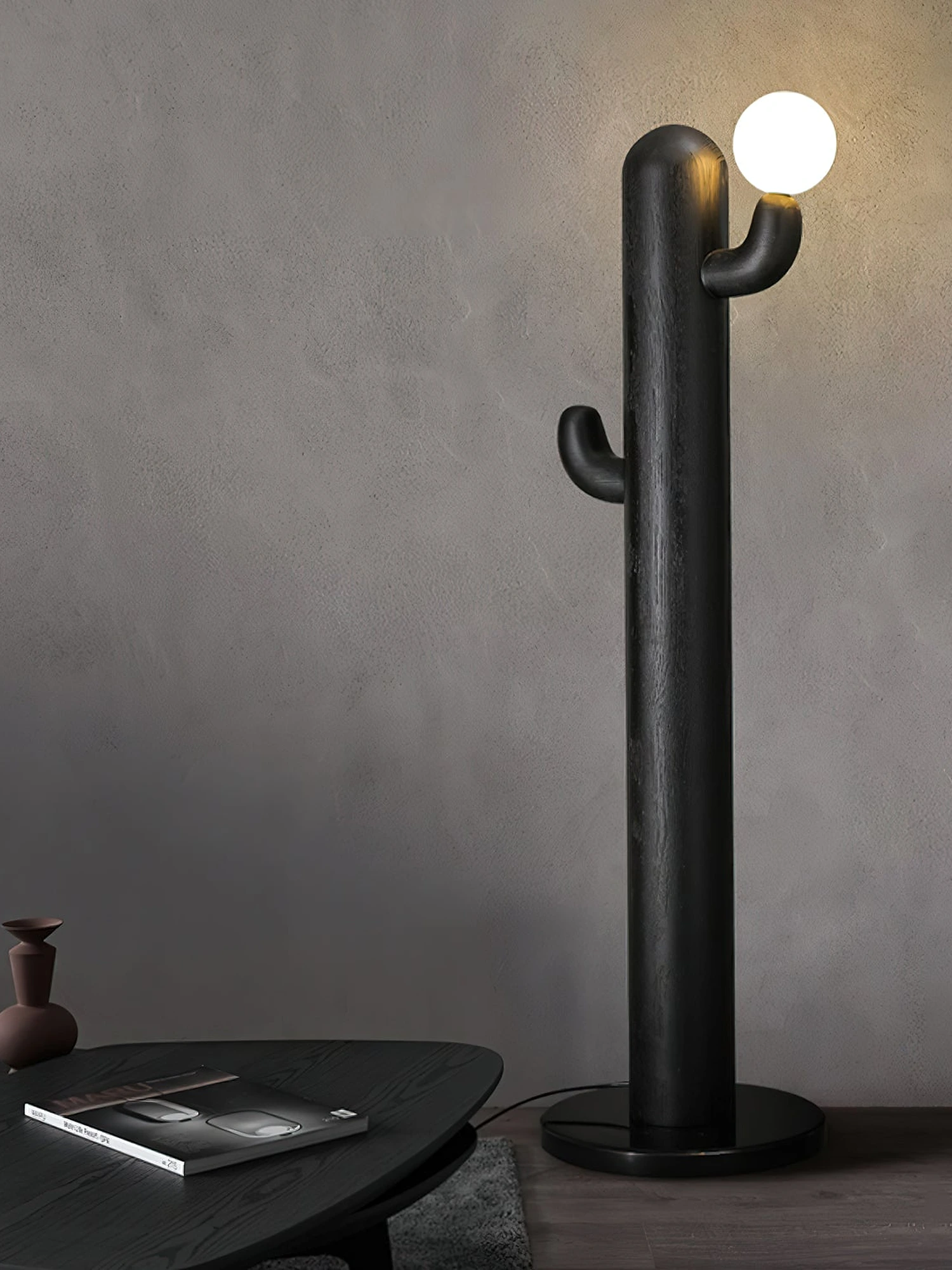 Cactus Wood Floor Lamp - Image 29