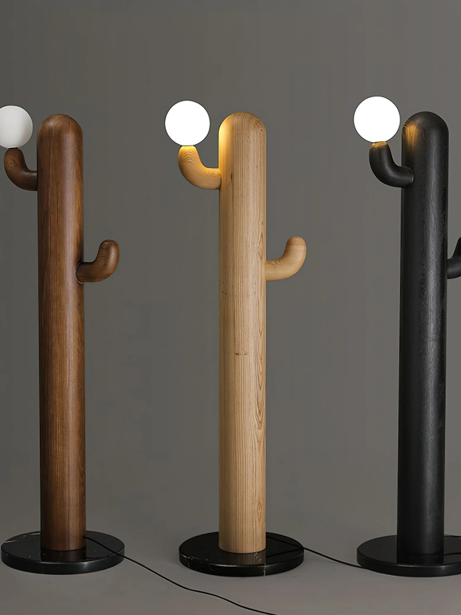 Cactus Wood Floor Lamp - Image 33