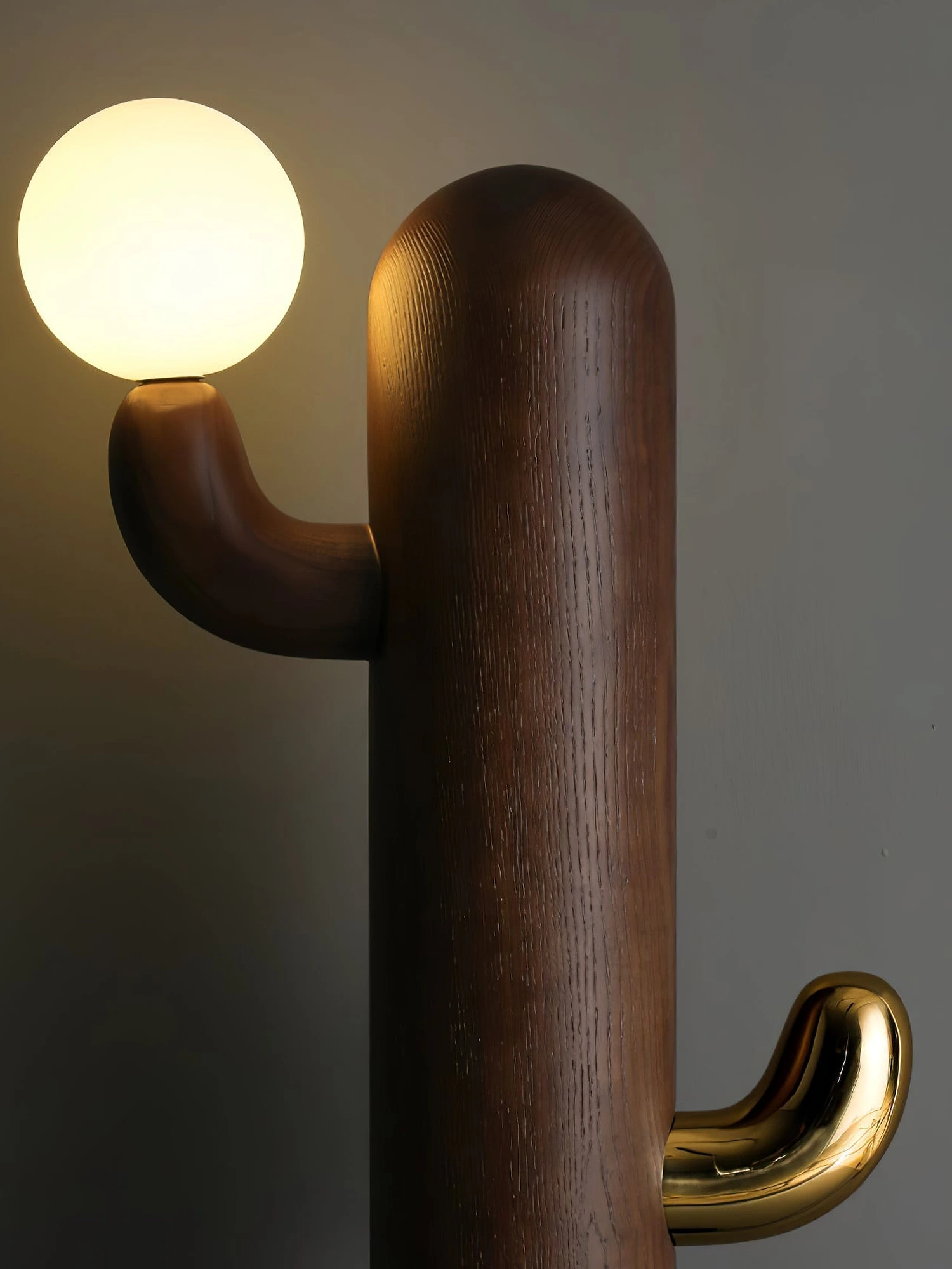 Cactus Wood Floor Lamp - Image 41