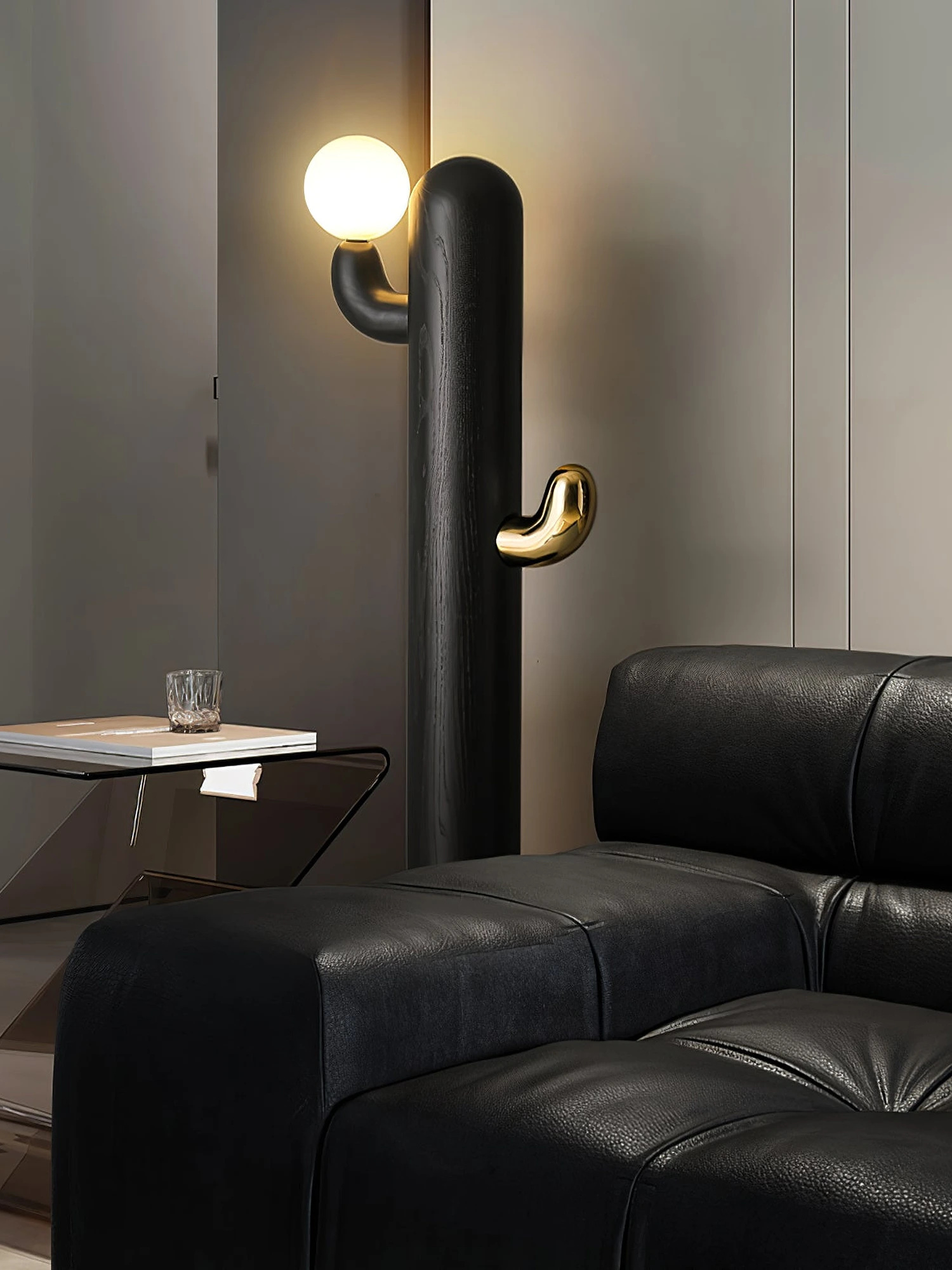 Cactus Wood Floor Lamp - Image 5