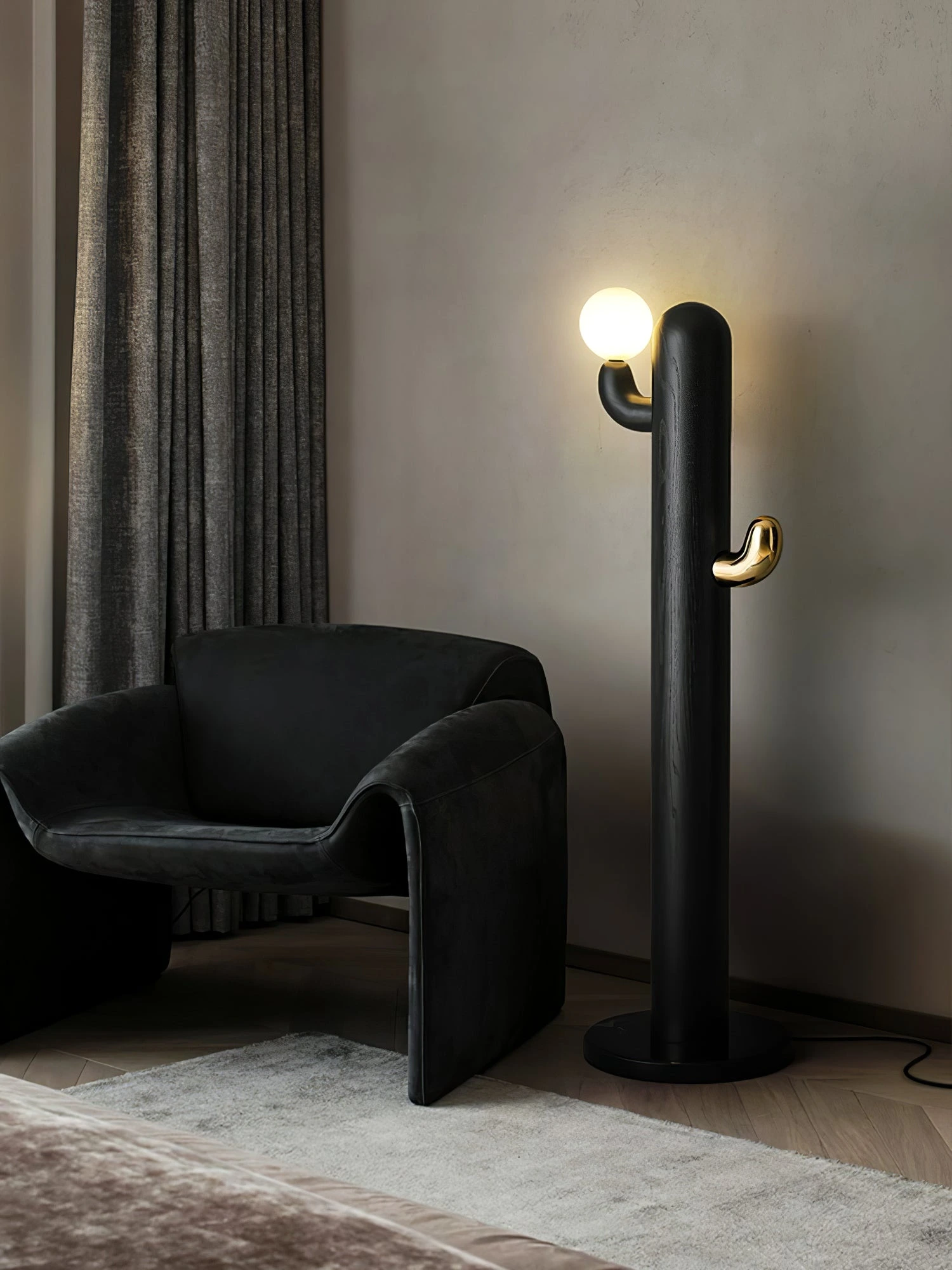 Cactus Wood Floor Lamp - Image 6